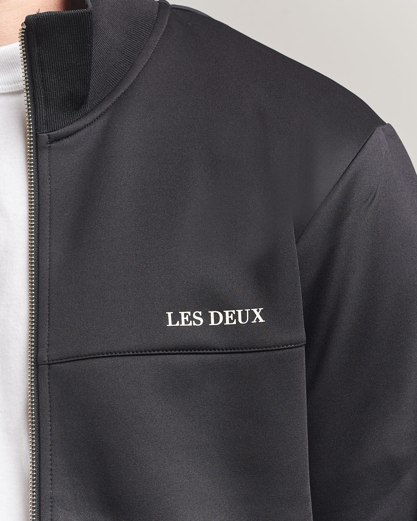 Herr | Tröjor | LES DEUX | Ballier Track Jacket Black