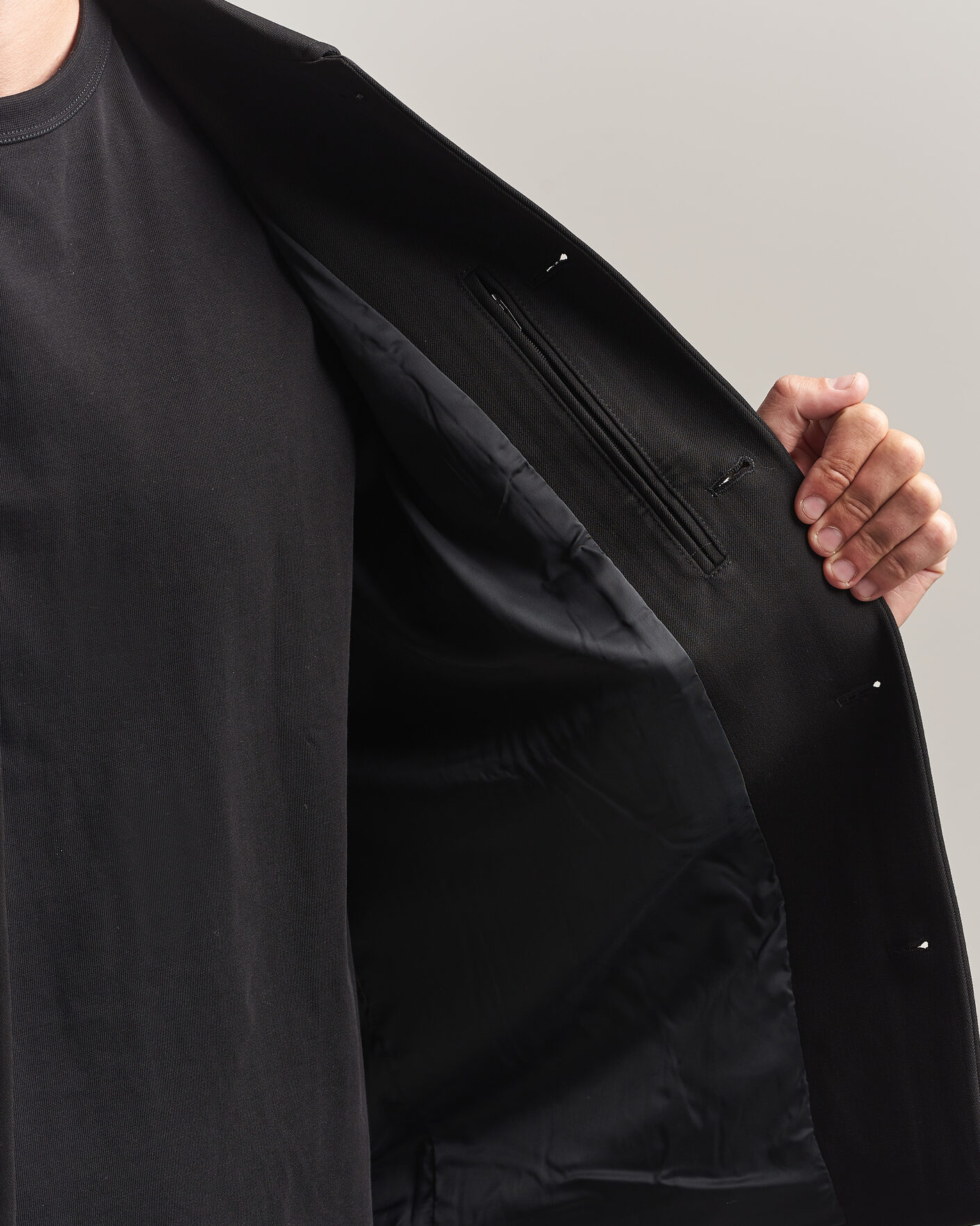 Herr | Skjortor | LES DEUX | Marsielle Hybrid Jacket Black