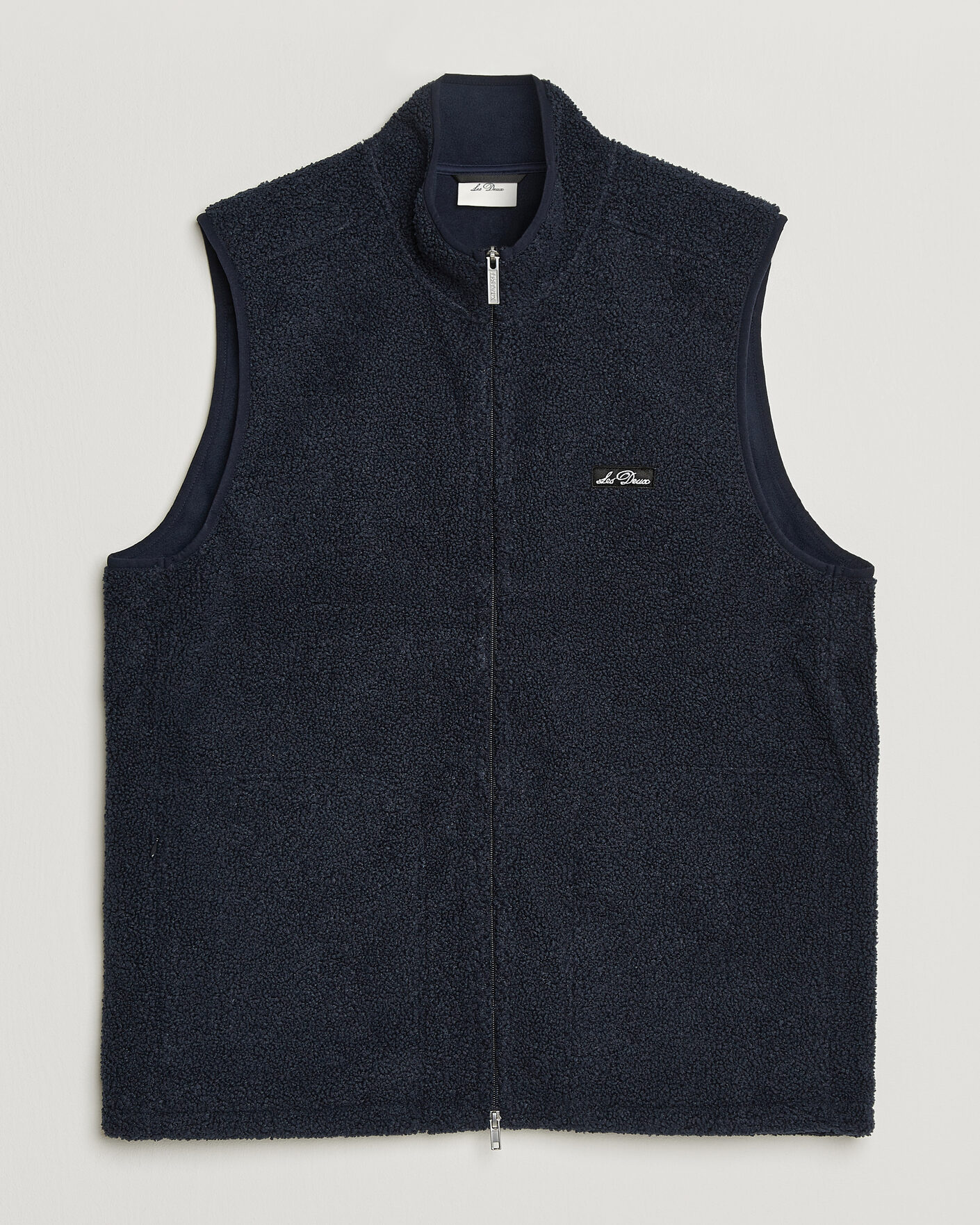 Herr | Västar | LES DEUX | Patch Teddy Vest Dark Navy