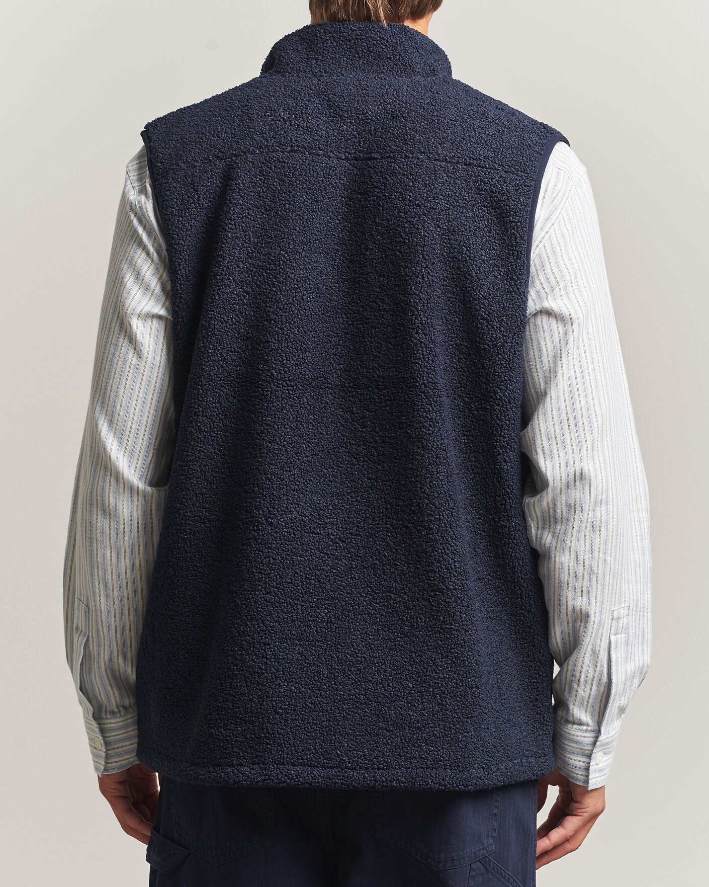 Herr | Västar | LES DEUX | Patch Teddy Vest Dark Navy