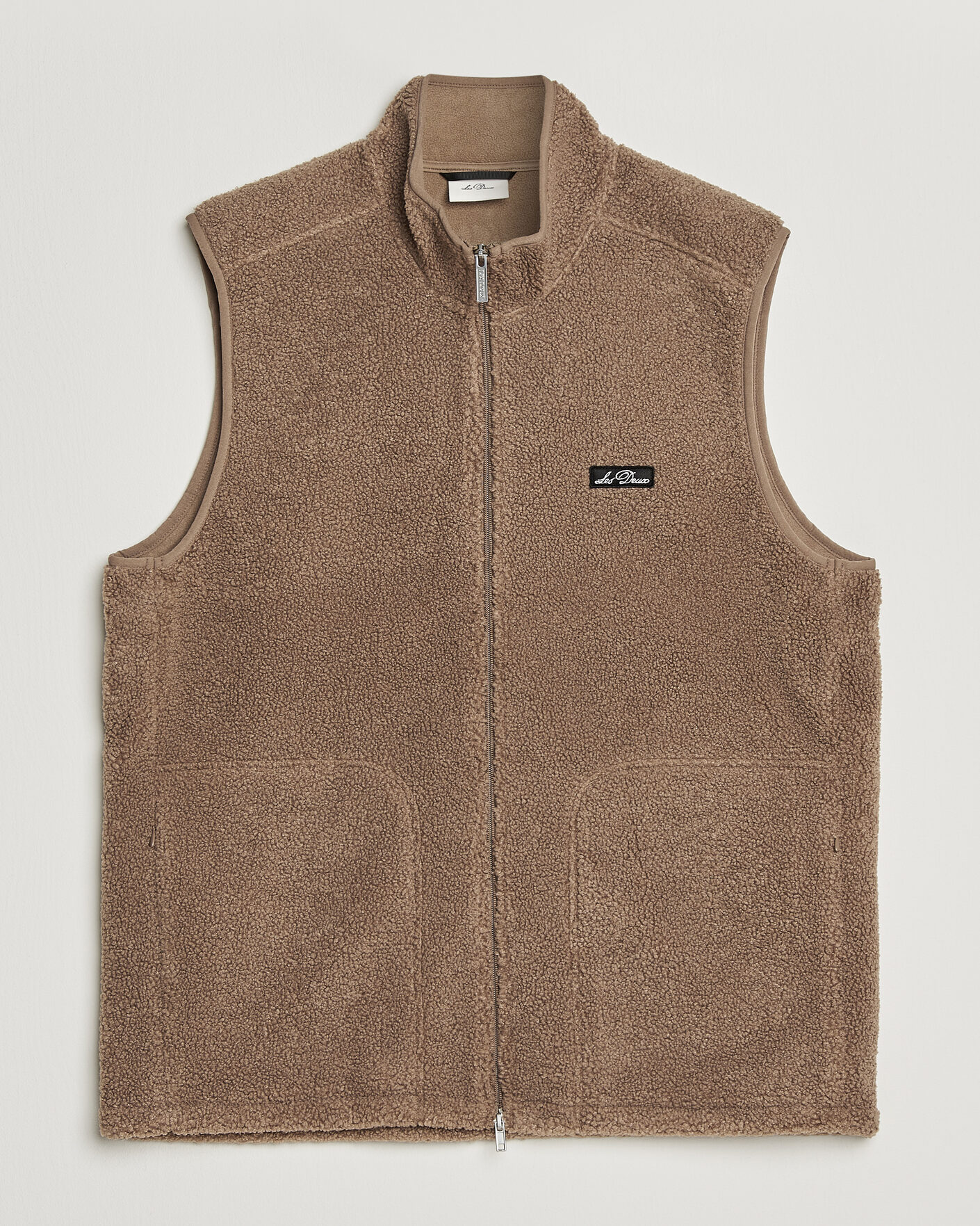 Herr | Västar | LES DEUX | Patch Teddy Vest Caribou