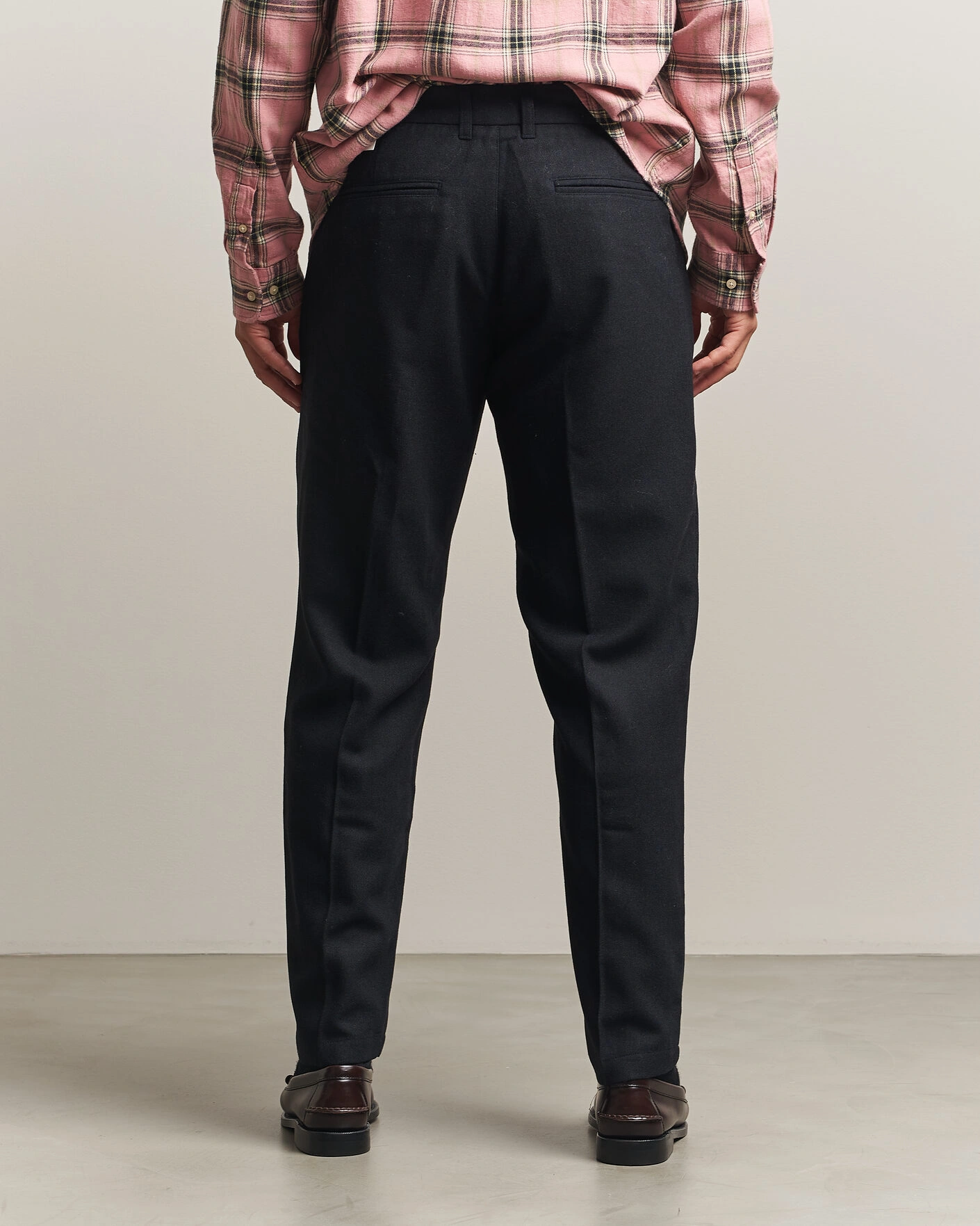 Herr | Byxor | LES DEUX | Wool Reg Suit Pants Dark Navy