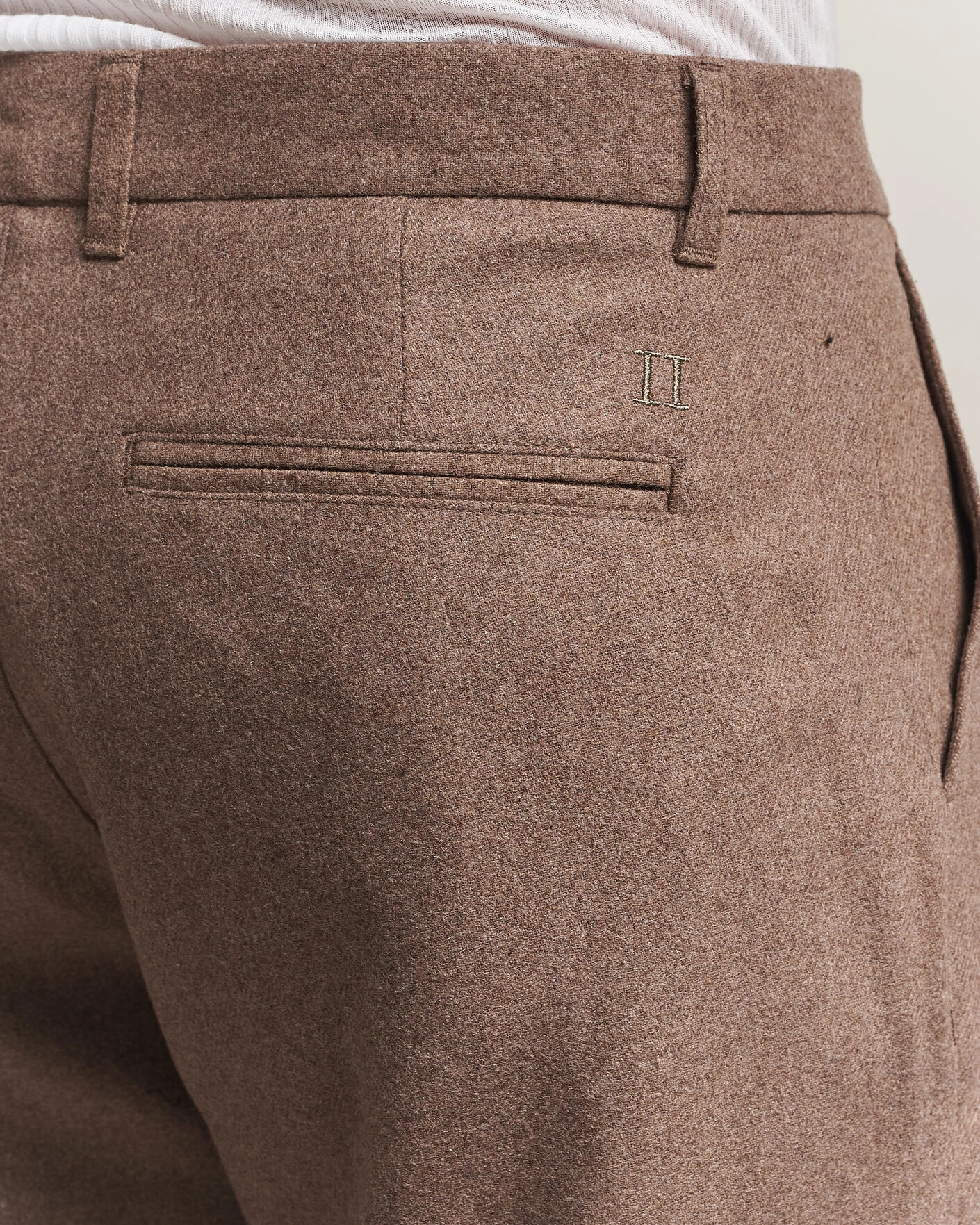 Herr | Byxor | LES DEUX | Wool Reg Suit Pants Caribou