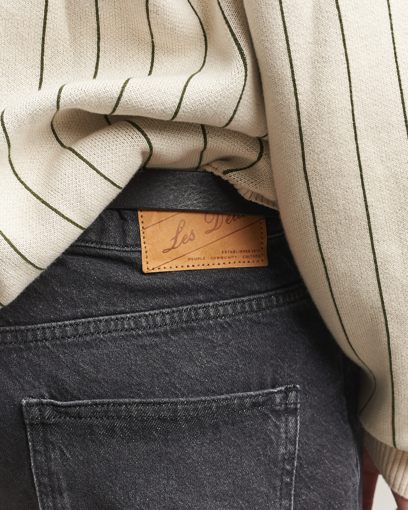 Herr | Jeans | LES DEUX | Ryder Denim Jeans Black Wash