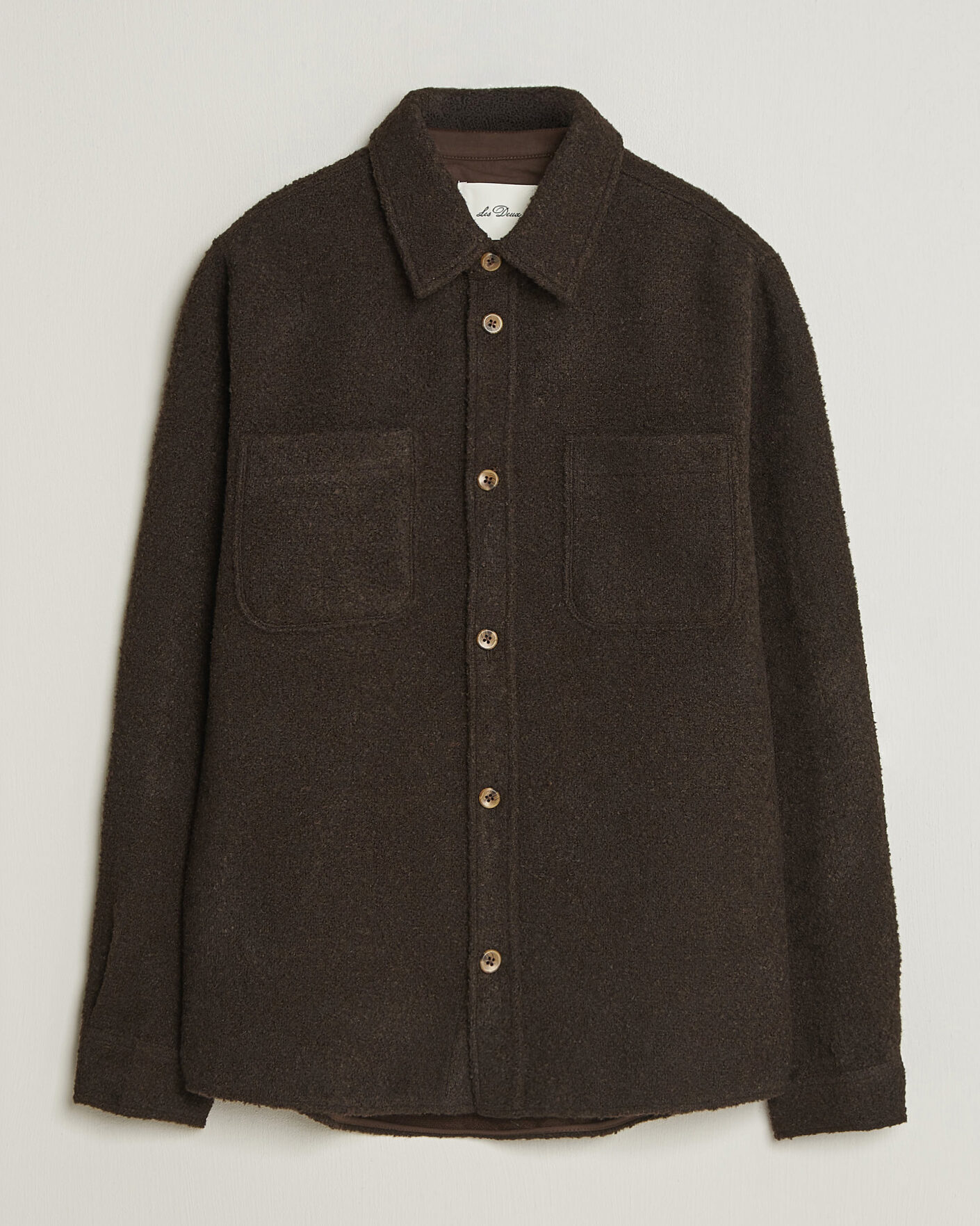 Herr | Skjortor | LES DEUX | Boucle Overshirt Delicioso