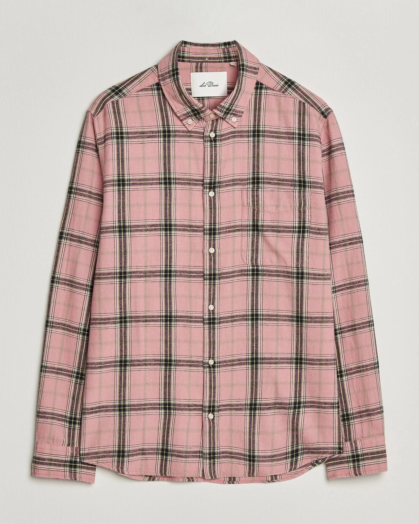Herr | Skjortor | LES DEUX | Vintage Check Shirt India Ink