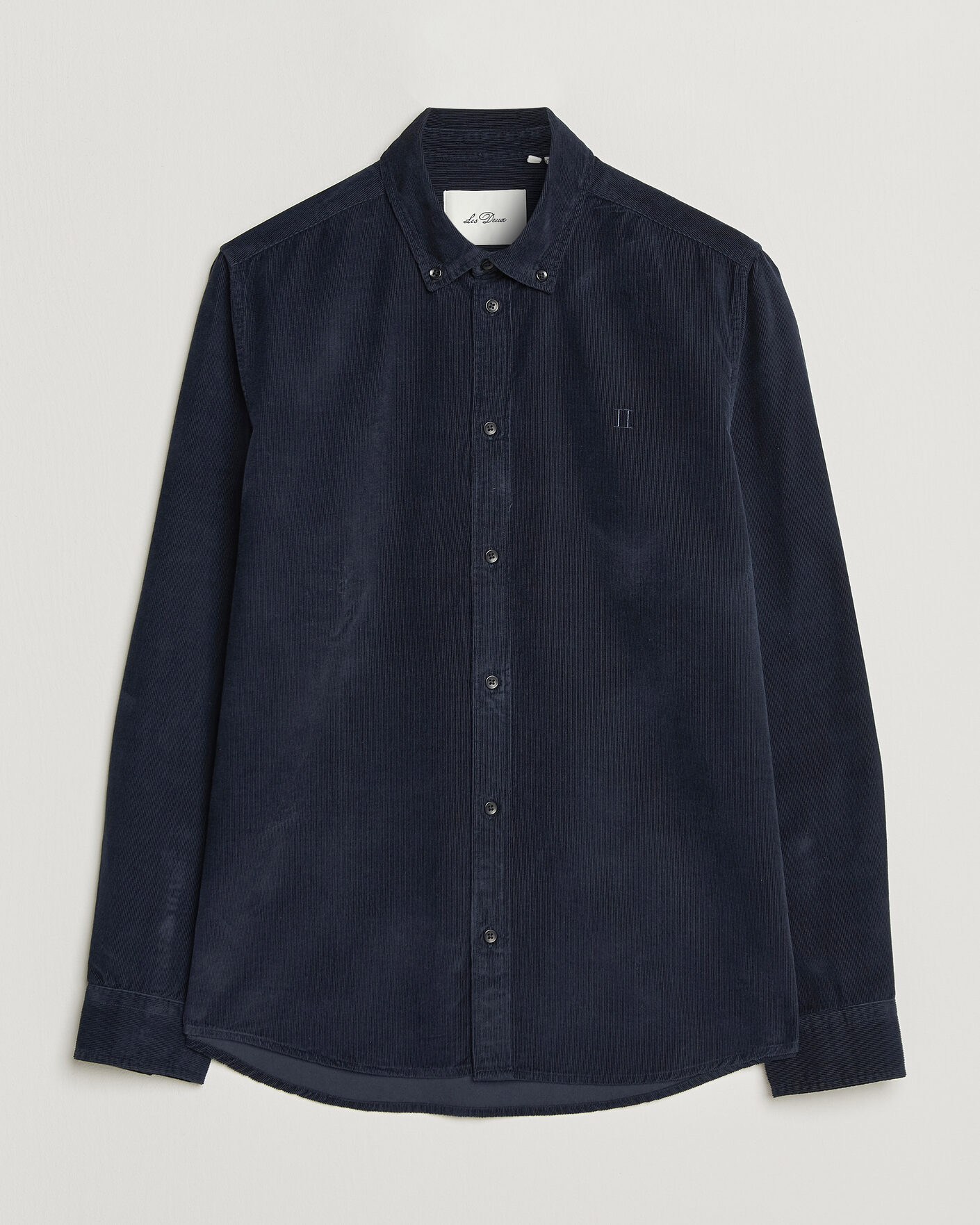 Herr | Skjortor | LES DEUX | Pinwale Corduroy Shirt Dark Navy