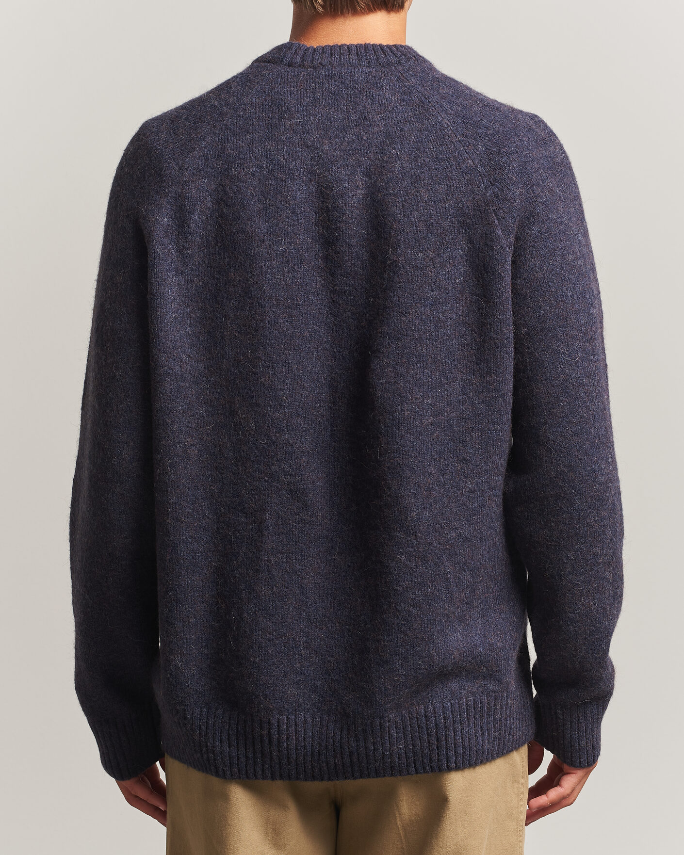 Herr | Tröjor | LES DEUX | Soft Roundneck Knit Dark Navy