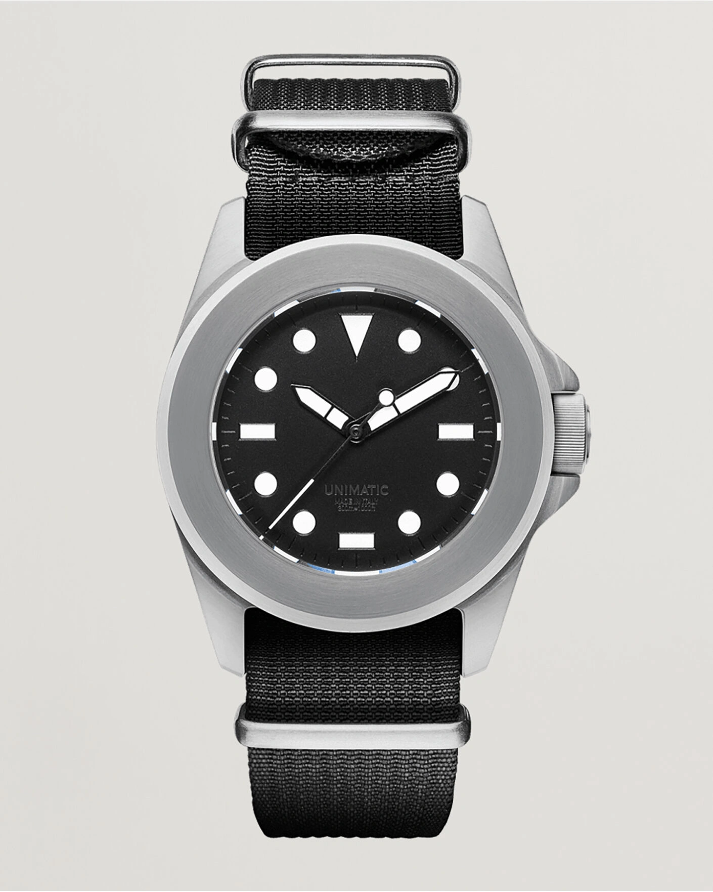 Herr | UNIMATIC Modello Quattro Limited Military Watch Black | UNIMATIC | Modello Quattro Limited Military Watch Black