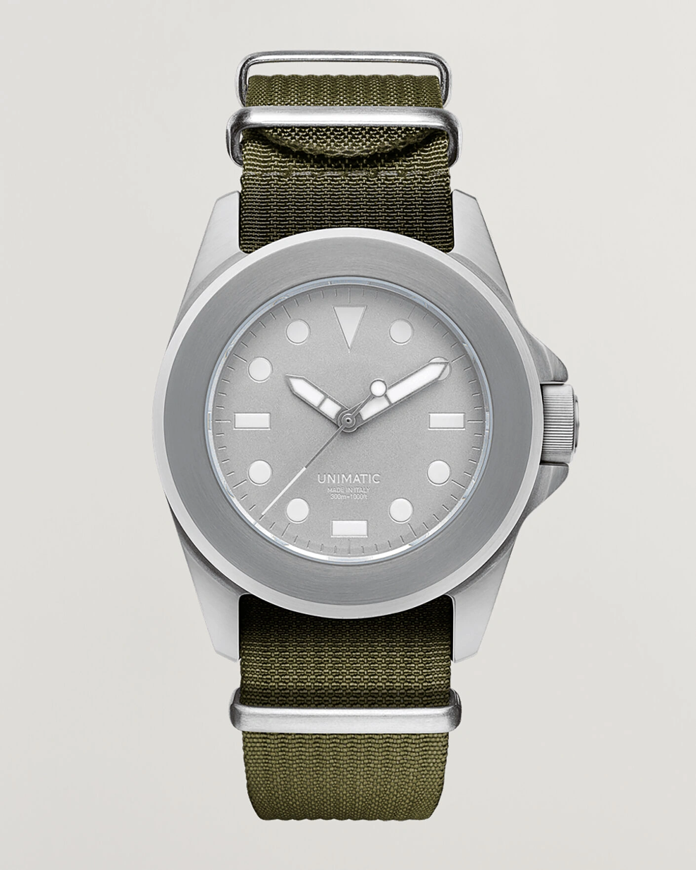Herr | UNIMATIC Modello Quattro Limited Military Watch Grey | UNIMATIC | Modello Quattro Limited Military Watch Grey