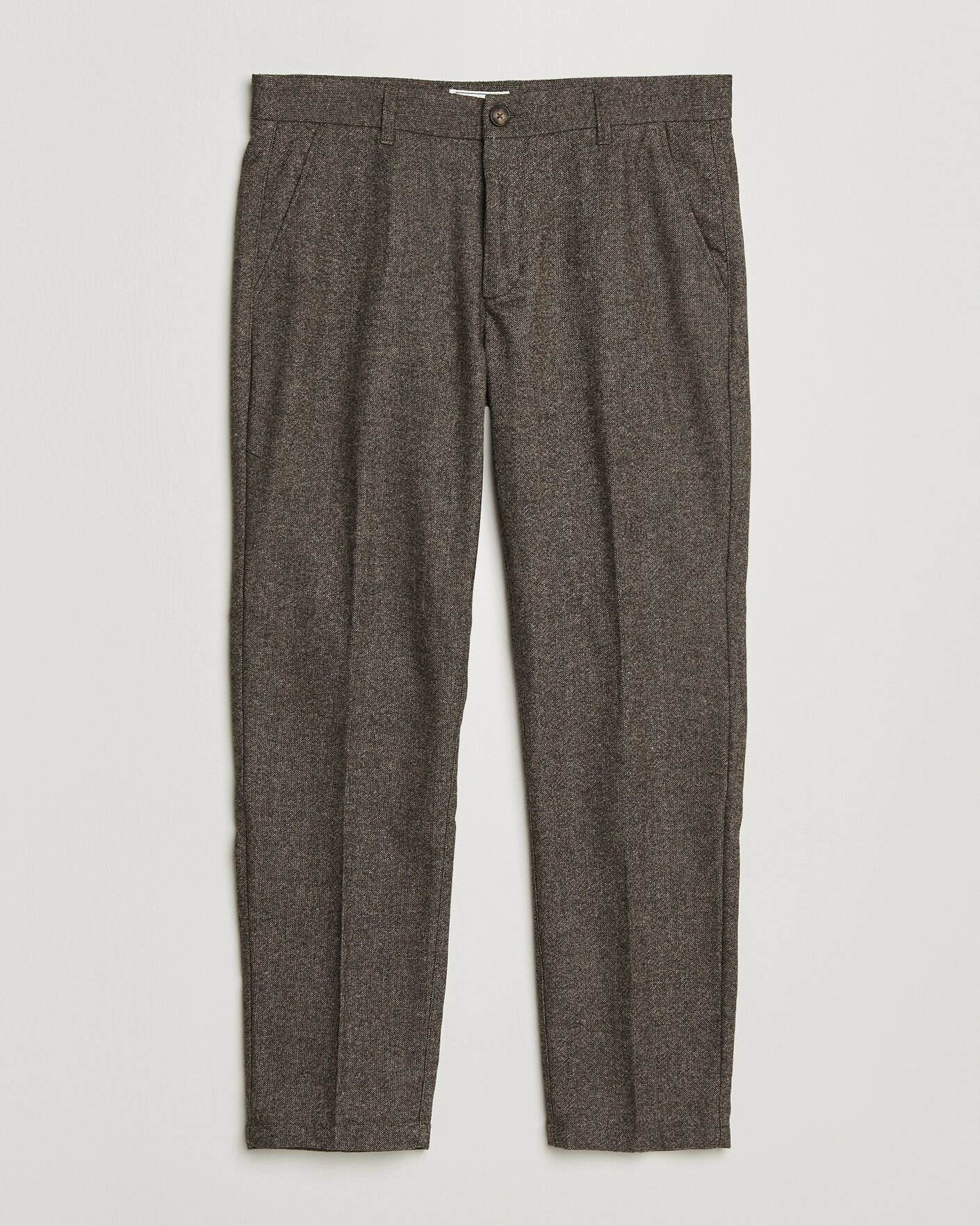 Herr | Byxor | LES DEUX | Wool Melange Reg Suit Pants Caribou