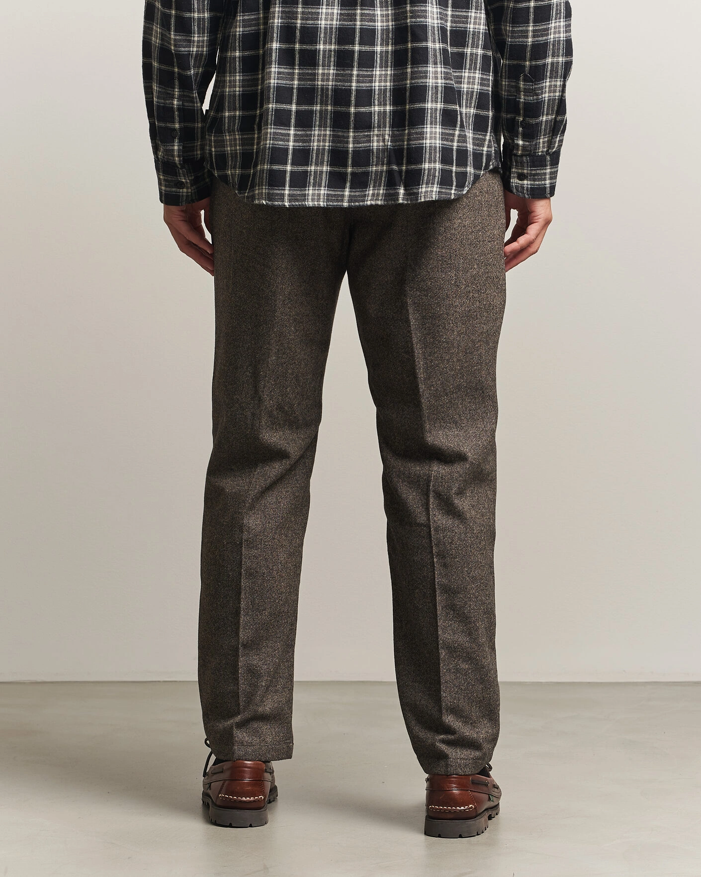 Herr | Byxor | LES DEUX | Wool Melange Reg Suit Pants Caribou