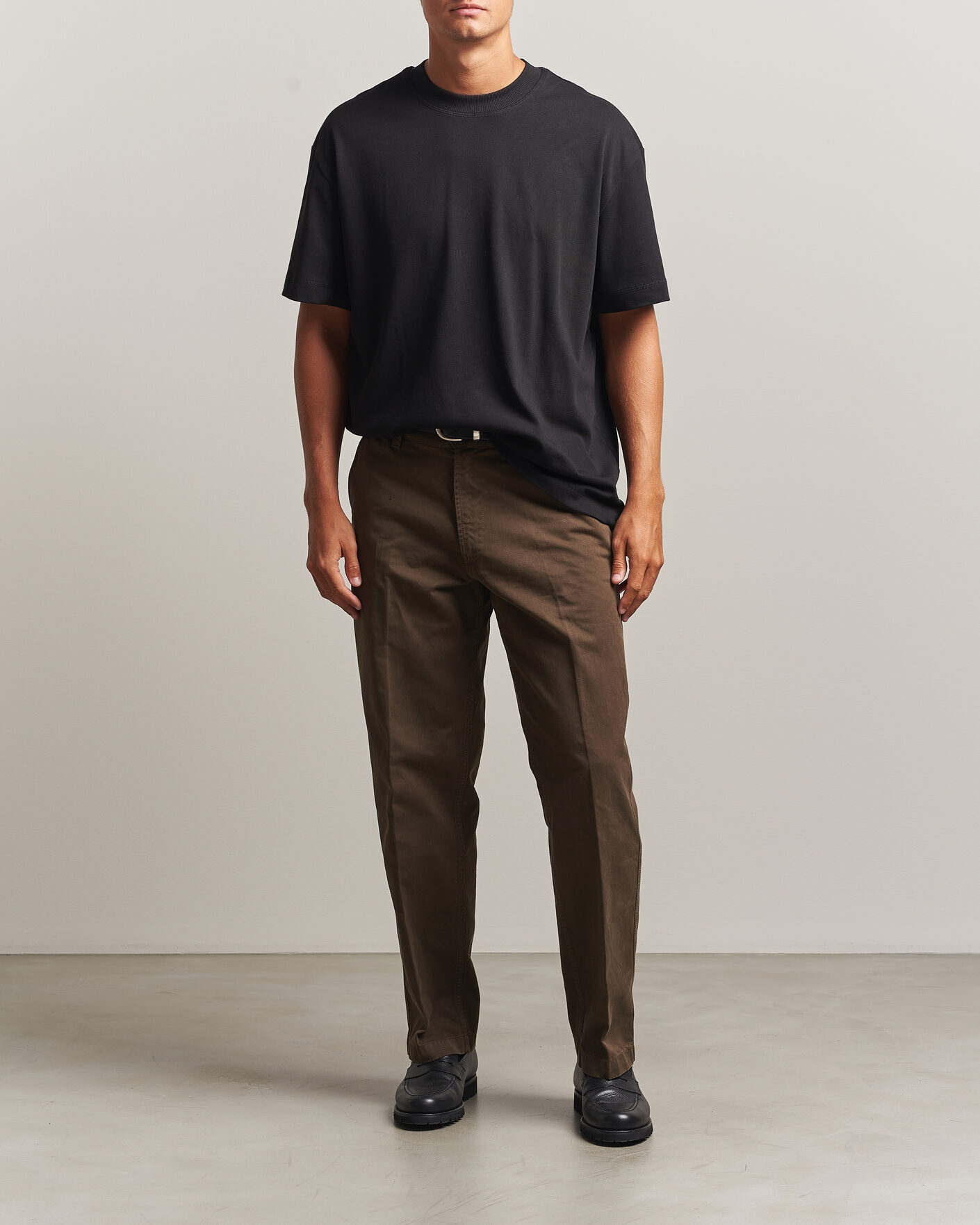 Herr | T-Shirts | LES DEUX | Heavyweight T-Shirt Black