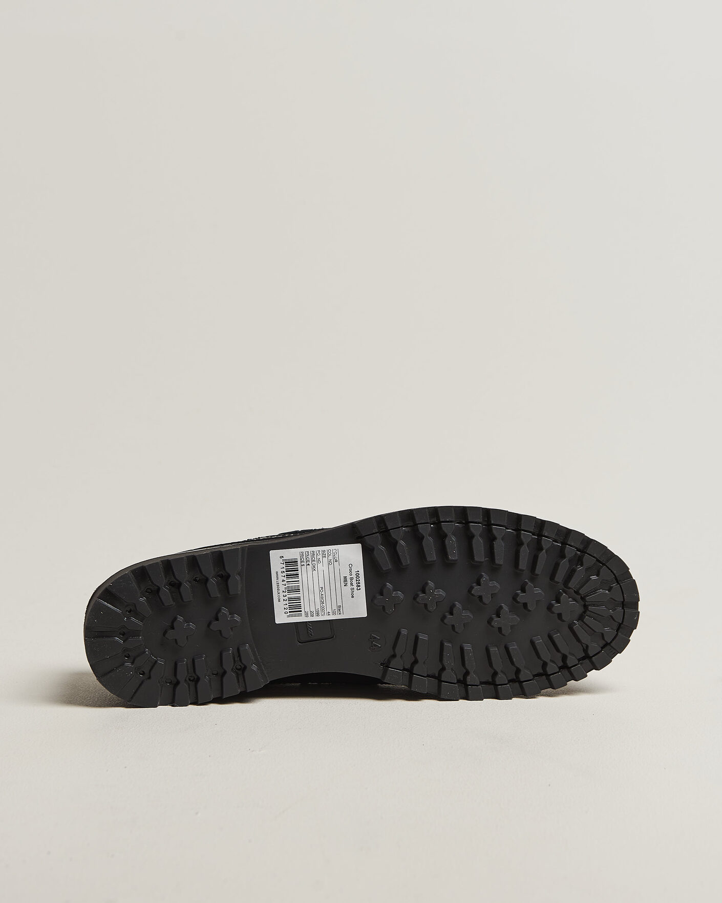 Herr | Seglarskor | LES DEUX | Croco Boat Shoe Black