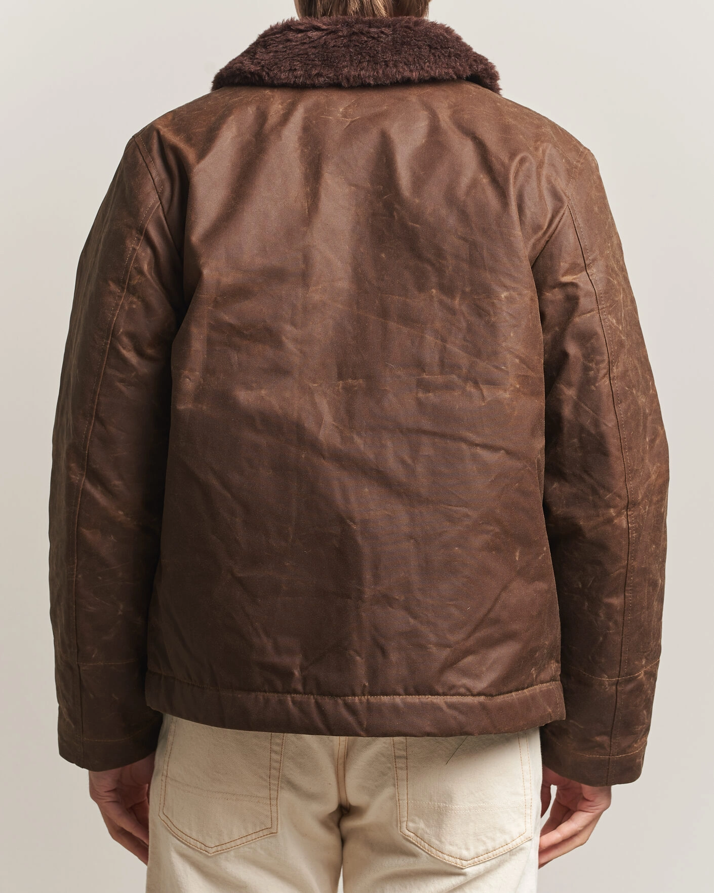 Herr | Jackor | Manifattura Ceccarelli | Deck Jacket Dark Tan