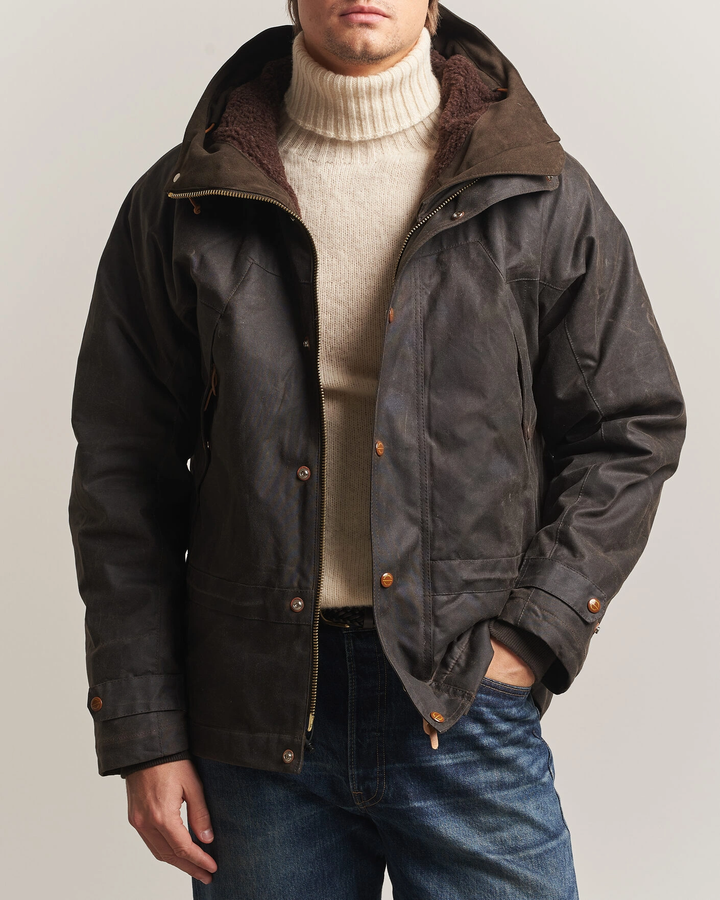 Herr | Jackor | Manifattura Ceccarelli | Mountain Jacket Chocolate