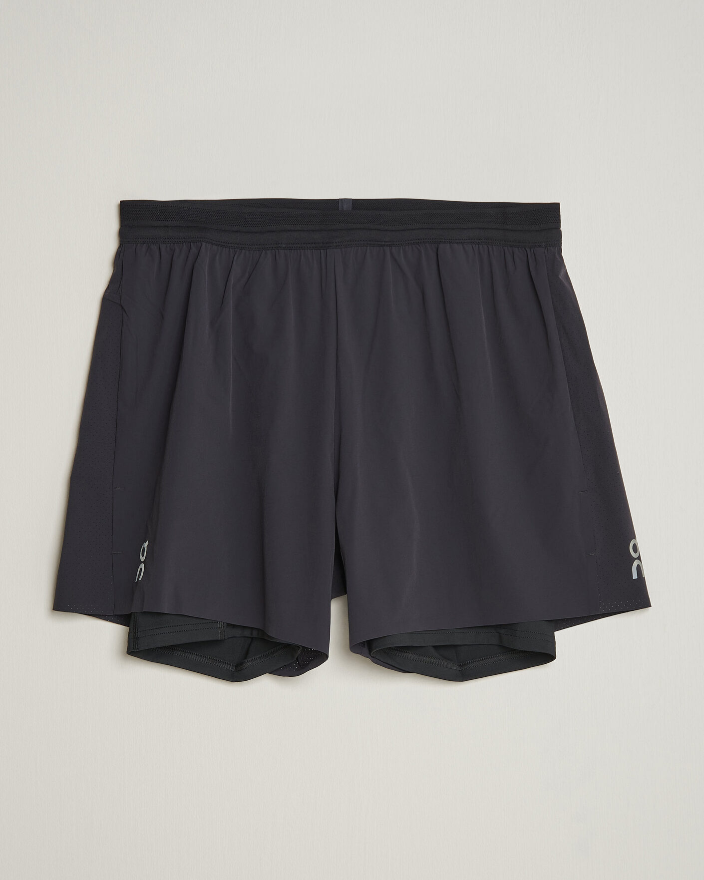 Herr | Shorts | On | 5 Inch Performance 2/1 Shorts Black