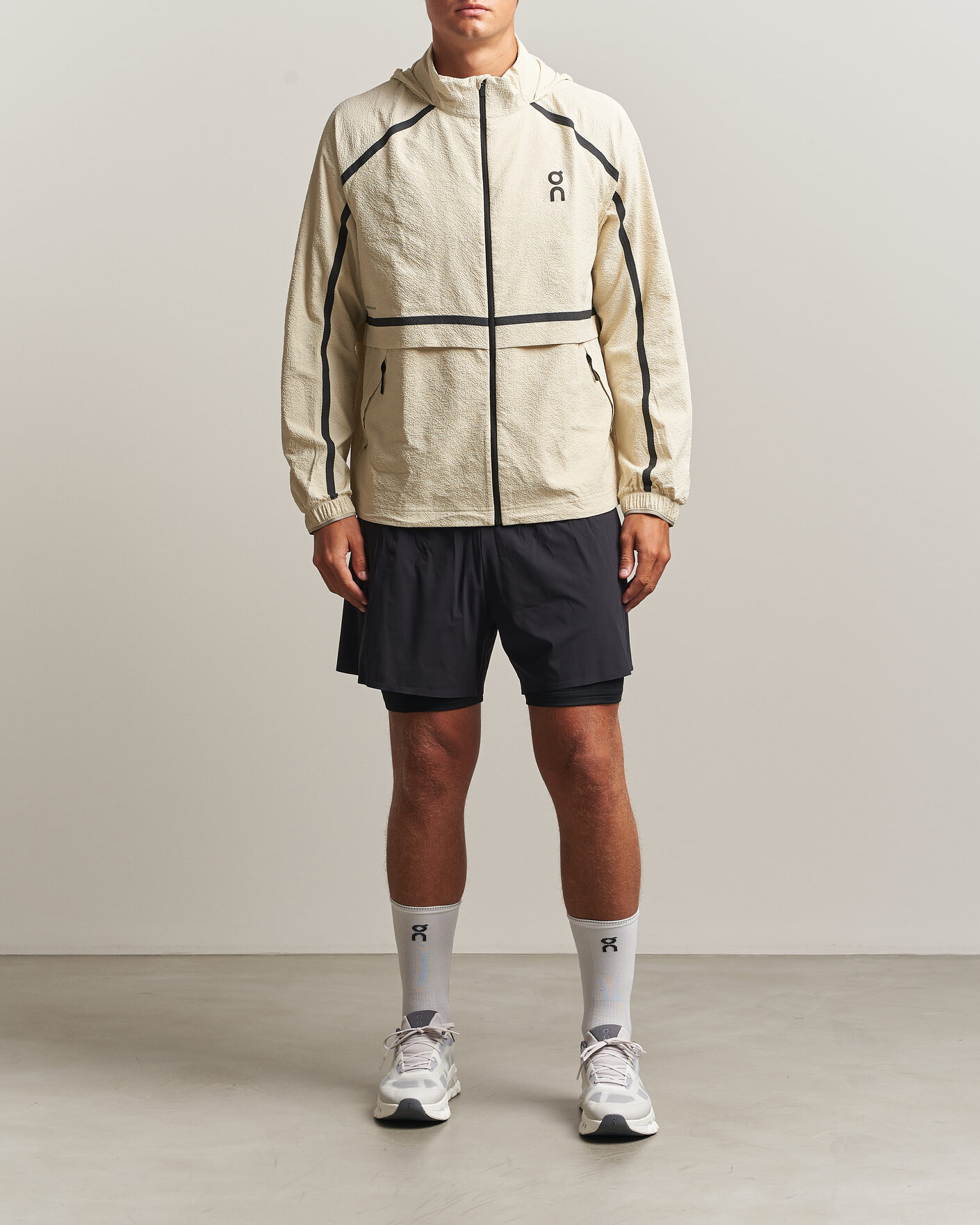 Herr | Shorts | On | 5 Inch Performance 2/1 Shorts Black