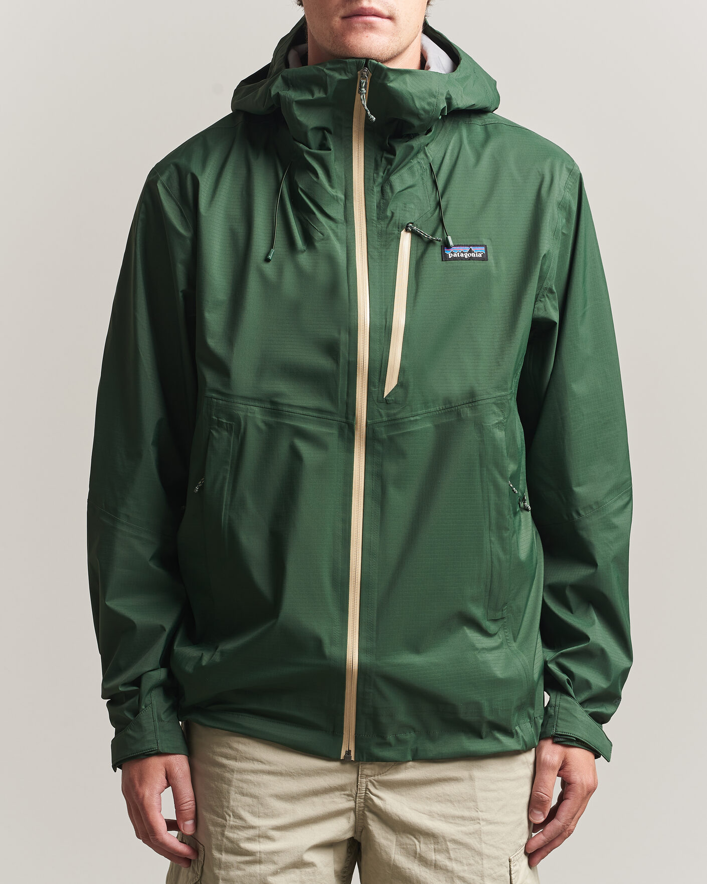 Herr | Jackor | Patagonia | Granite Crest Rain Jacket Treeline Green