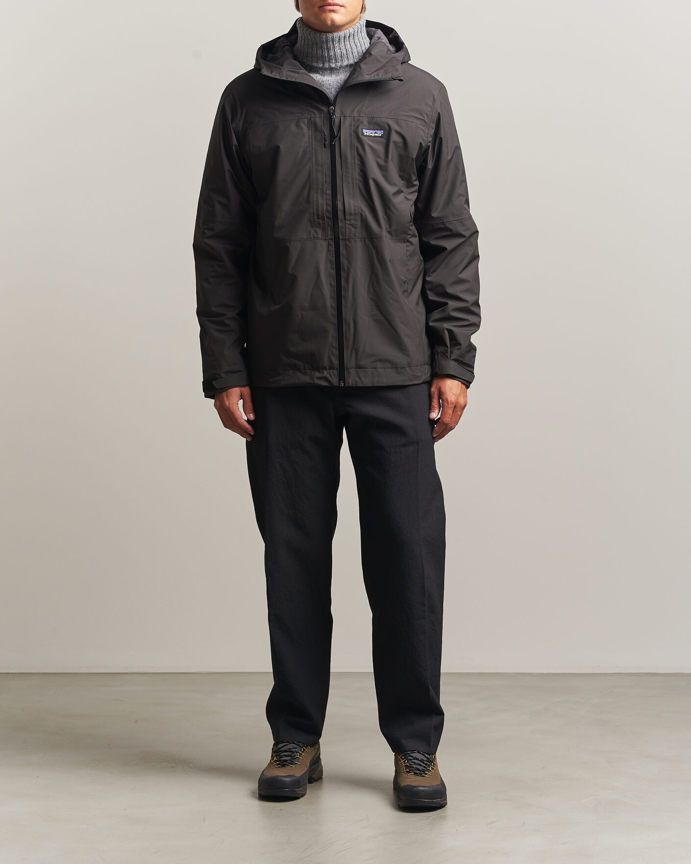 Herr | Jackor | Patagonia | Insulated Boulder Fork Rain Jacket Black