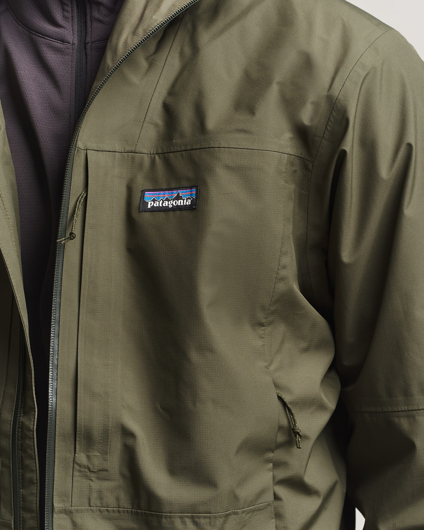 Herr | Jackor | Patagonia | Insulated Boulder Fork Rain Jacket Basin Green