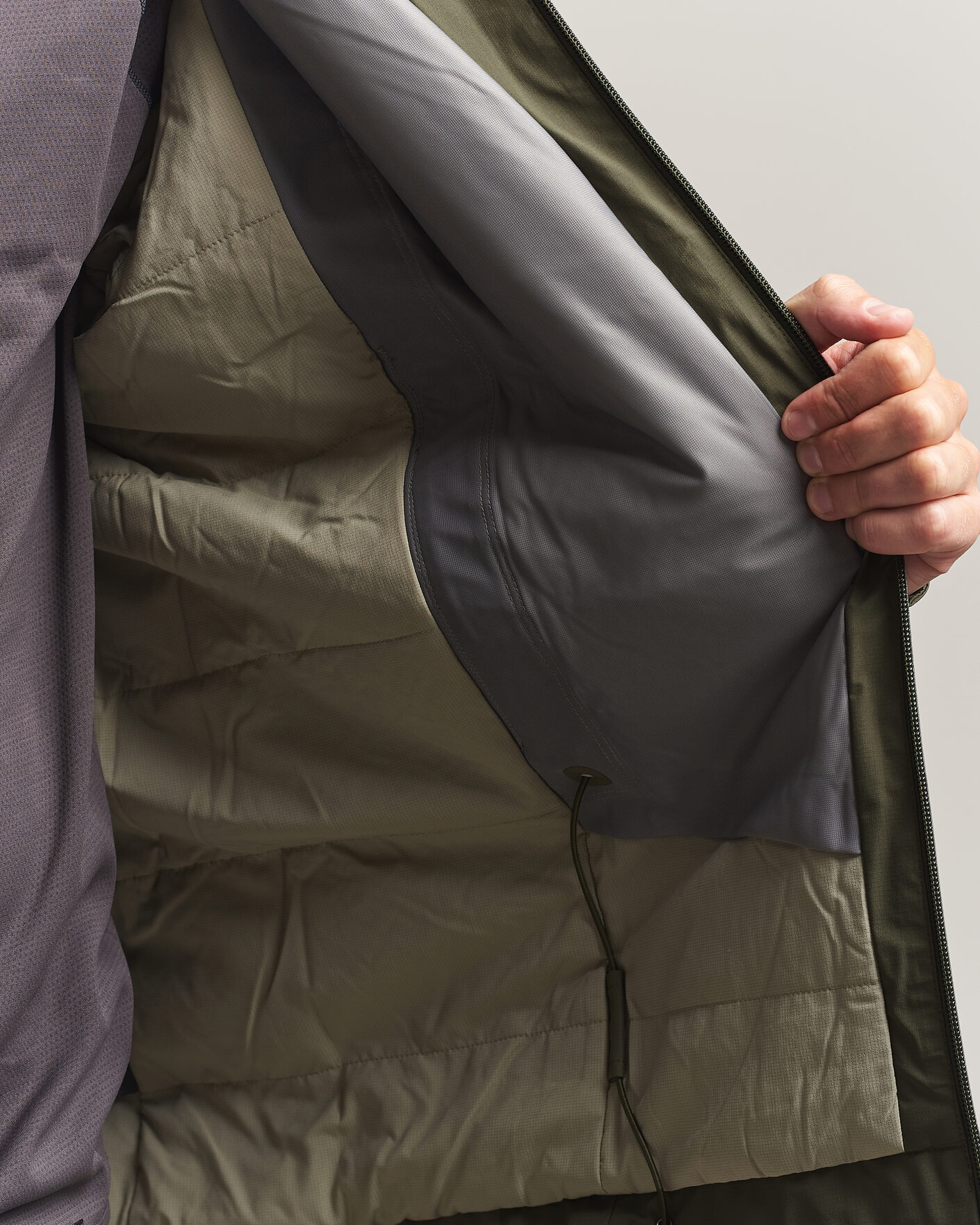 Herr | Jackor | Patagonia | Insulated Boulder Fork Rain Jacket Basin Green