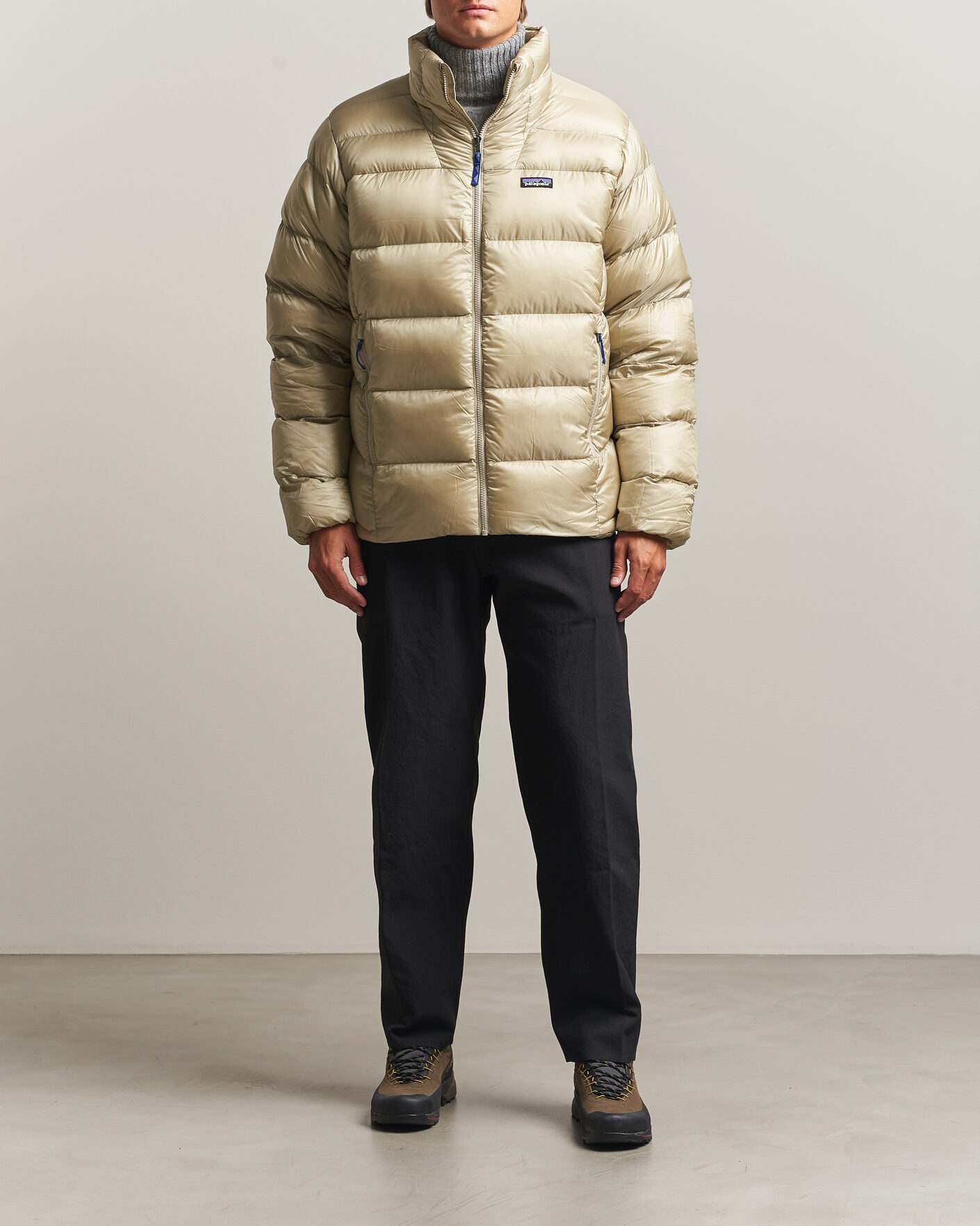 Herr | Jackor | Patagonia | Fitz Roy Down  Jacket Weathered Stone