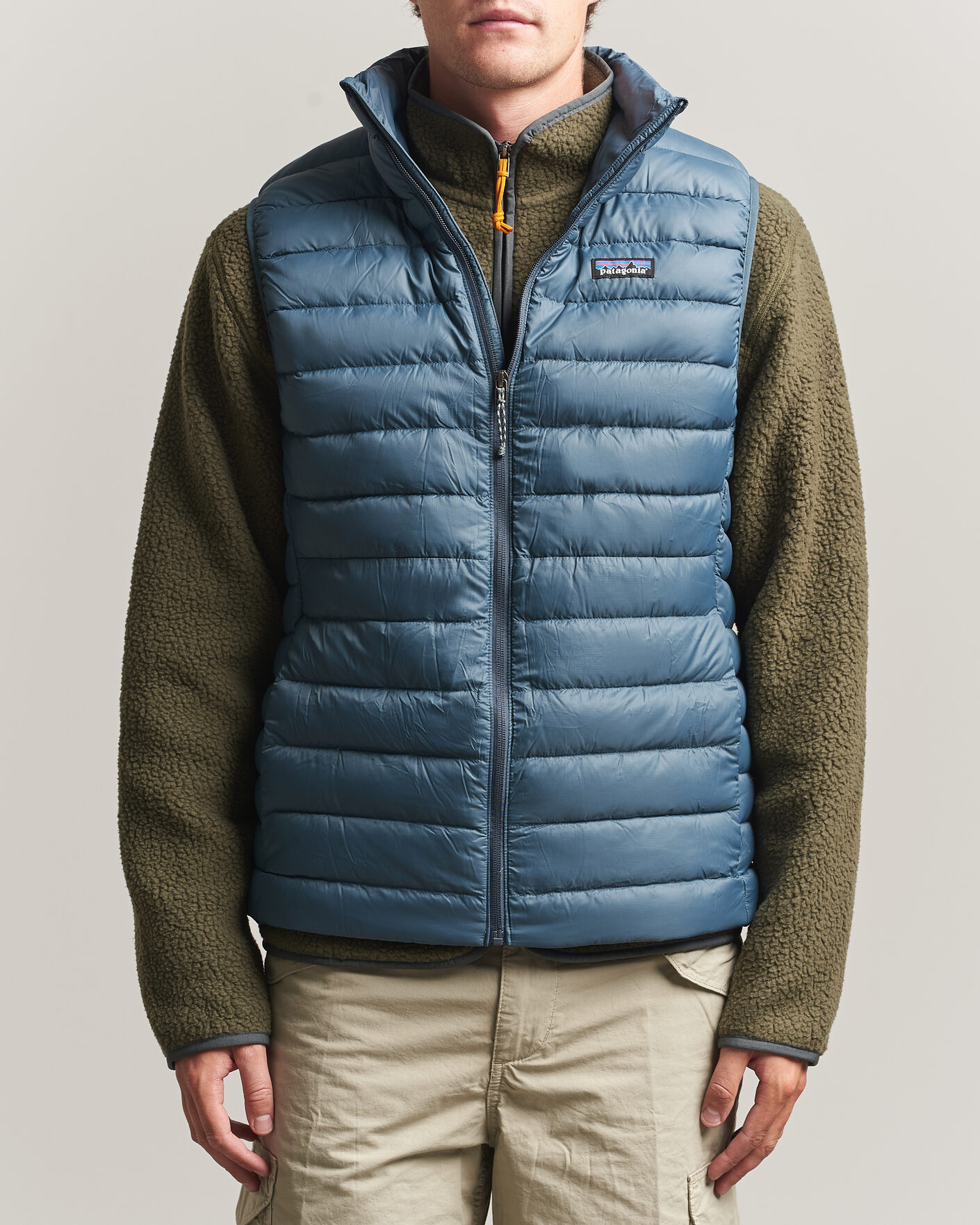 Herr | Västar | Patagonia | Sweater Vest Summit Blue