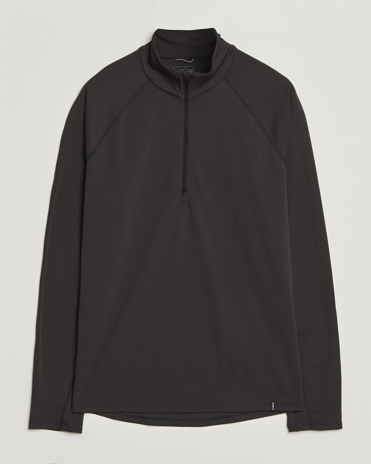Herr | Tröjor | Patagonia | Cap Midweight Zip Neck Ink Black