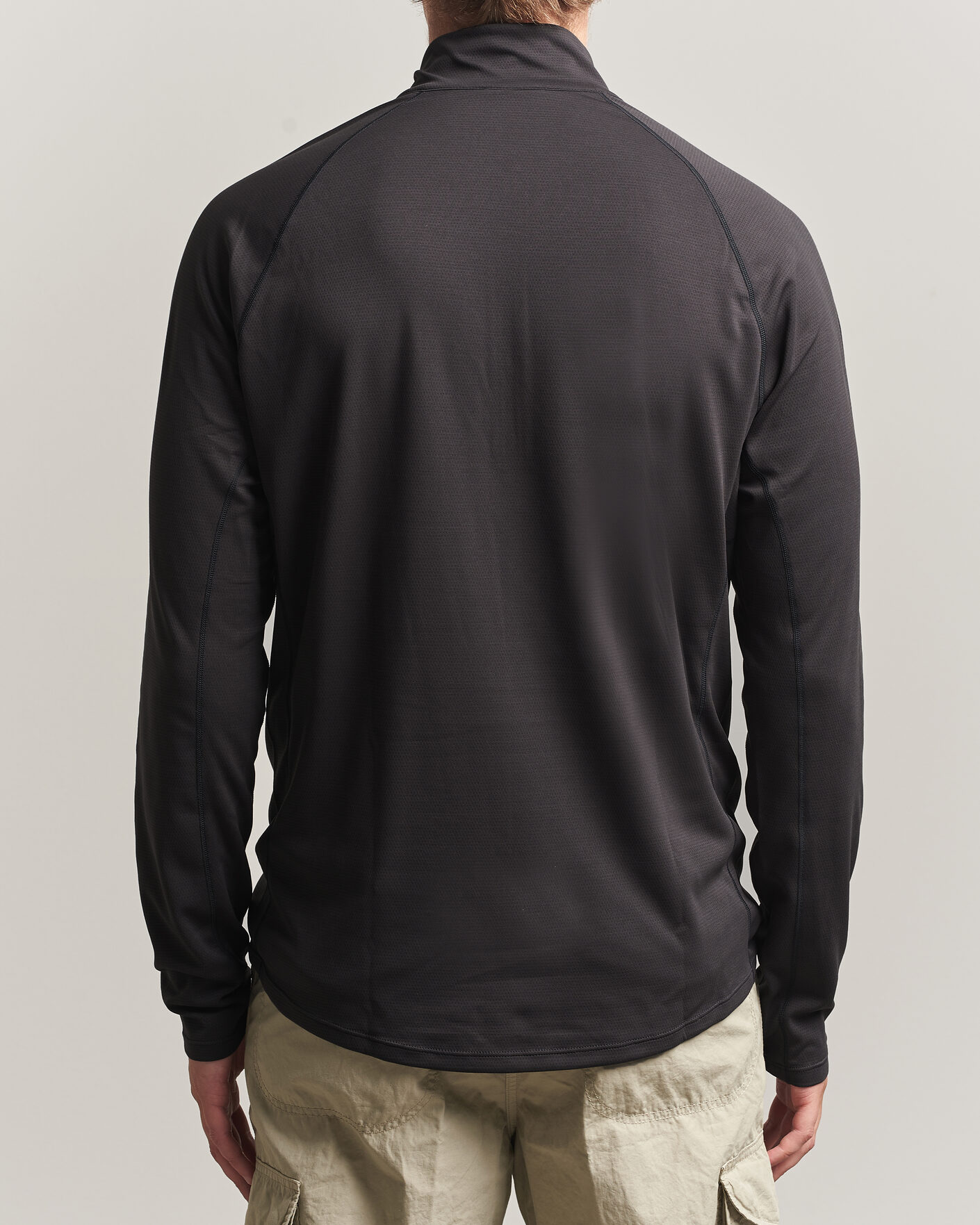 Herr | Tröjor | Patagonia | Cap Midweight Zip Neck Ink Black