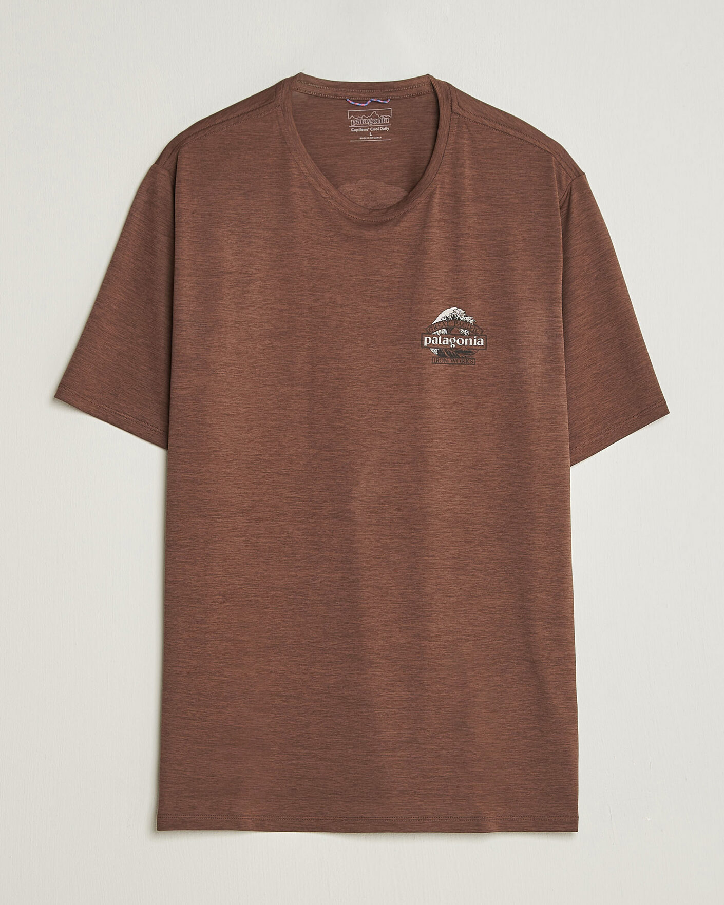 Herr | T-Shirts | Patagonia | Cap Cool Daily Shirt Berm Brown