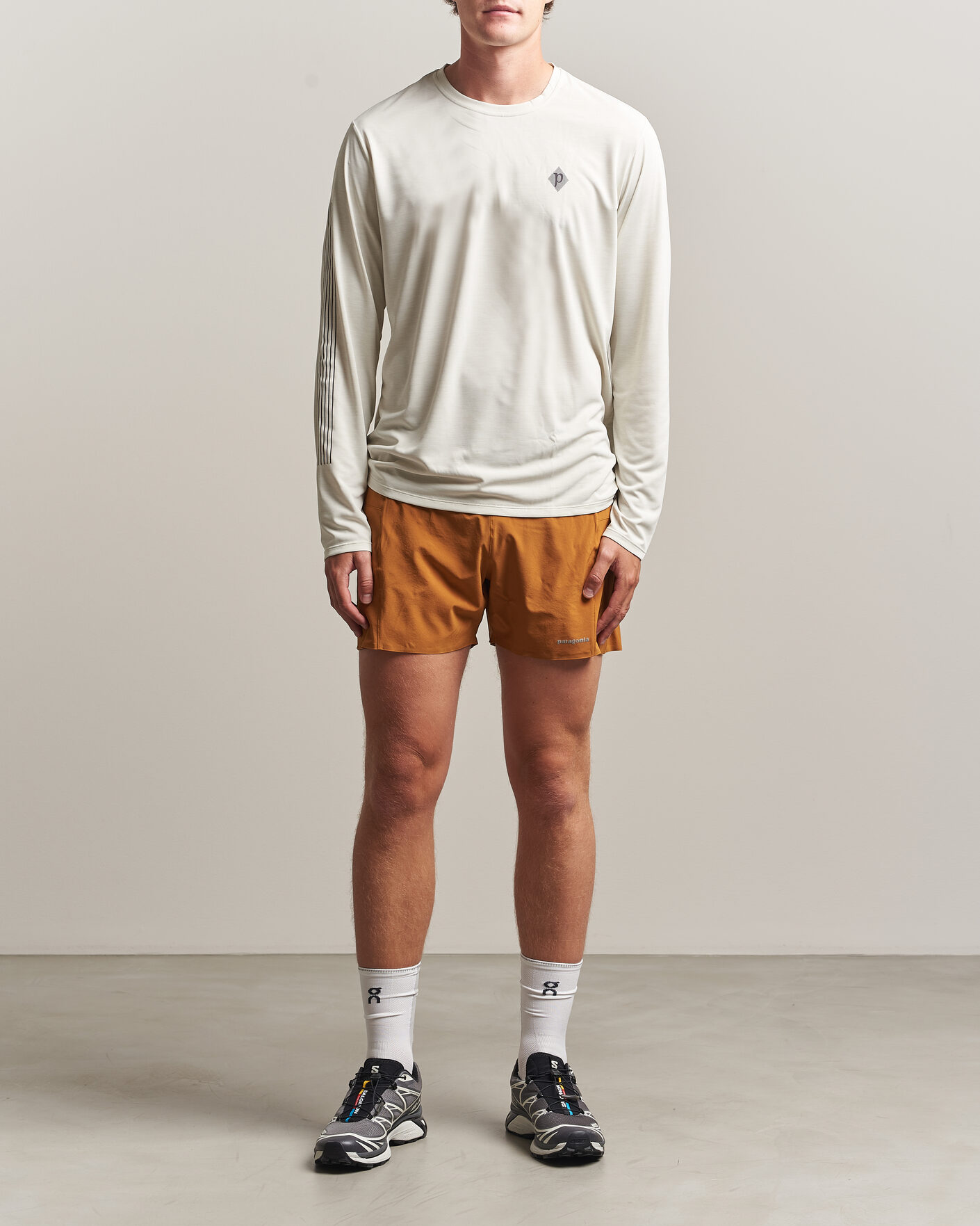 Herr | Shorts | Patagonia | Strider Pro 5 Inch Short Cinnamon Brown
