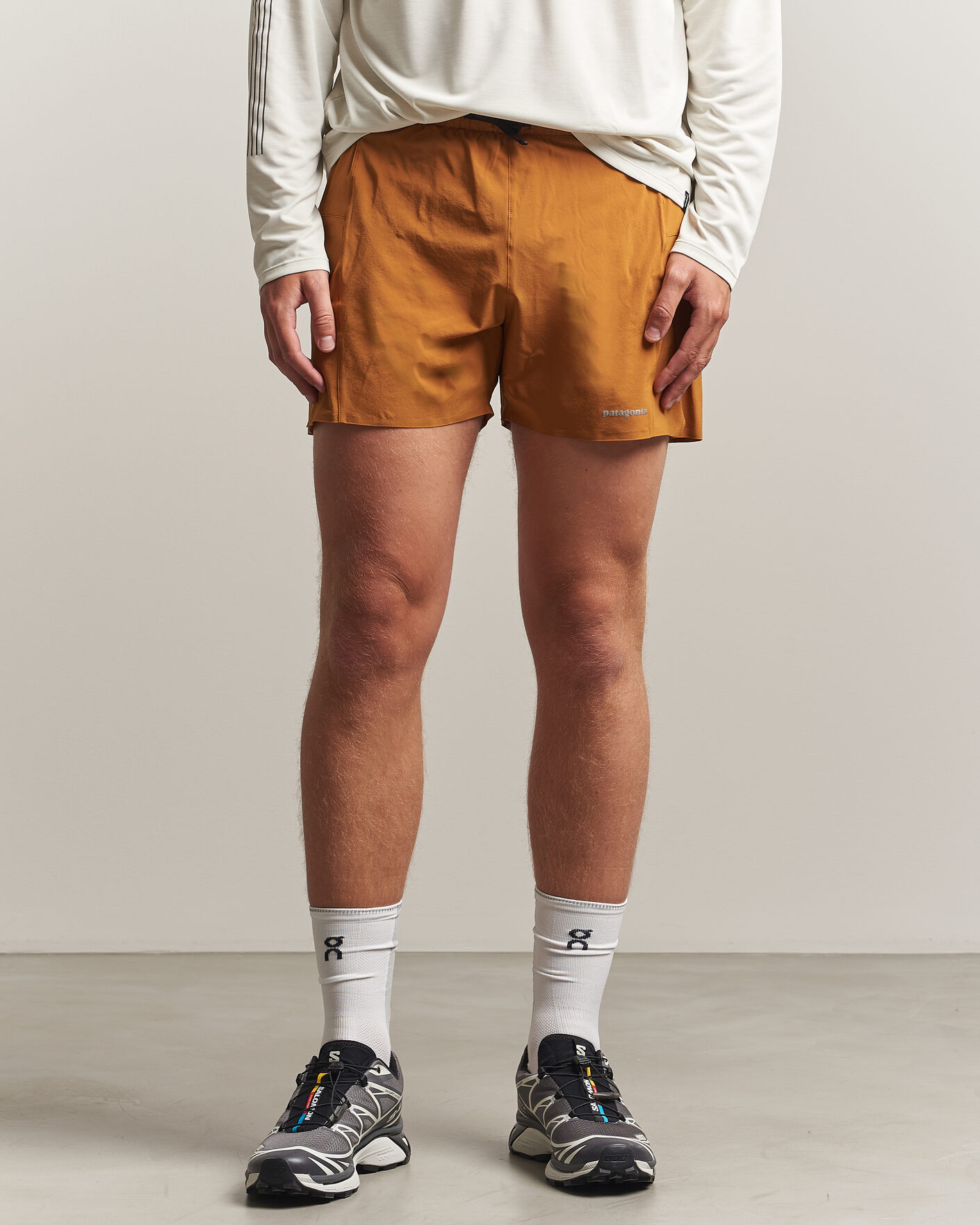Herr | Shorts | Patagonia | Strider Pro 5 Inch Short Cinnamon Brown