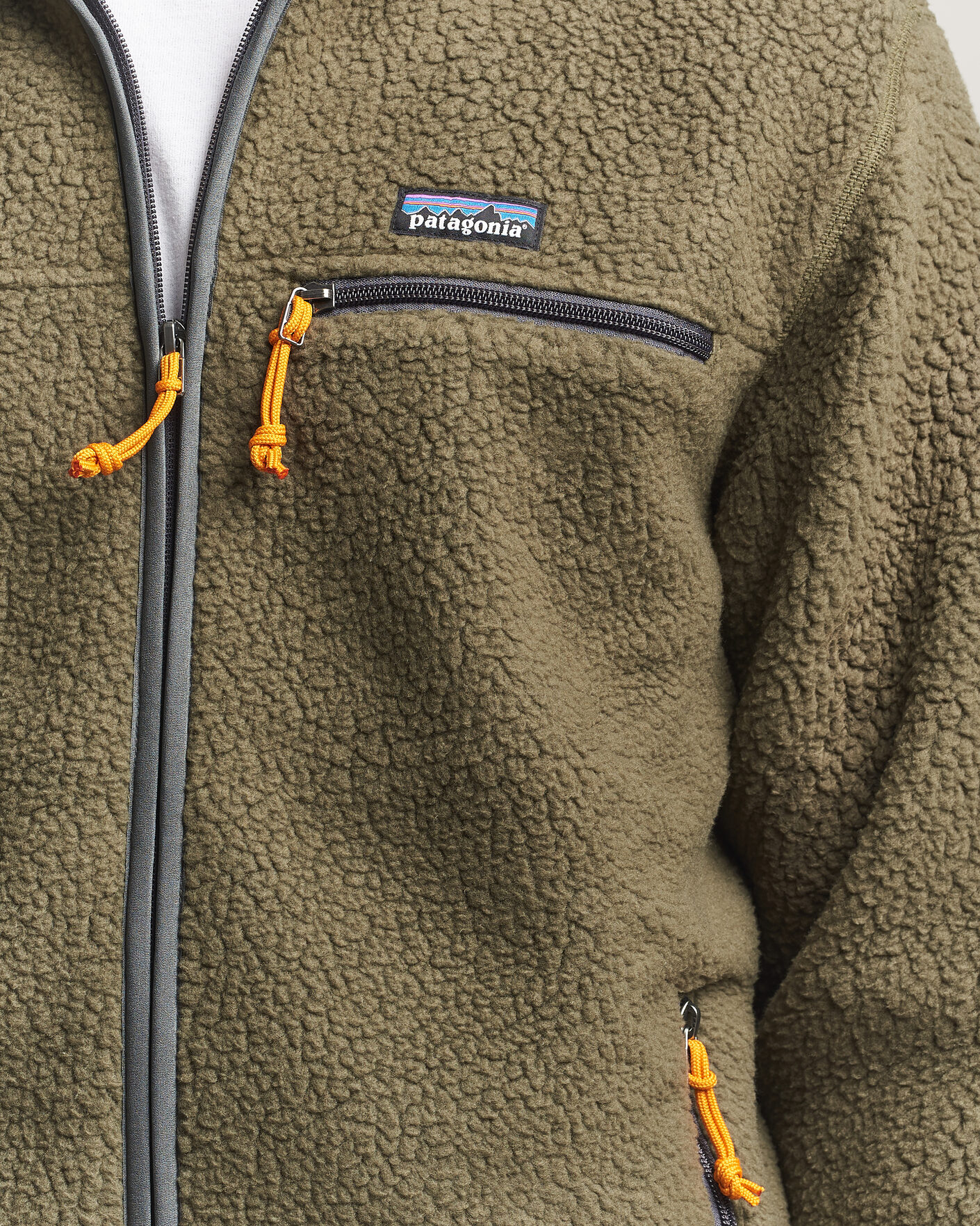 Herr | Tröjor | Patagonia | Retro Pile Jacket Basin Green