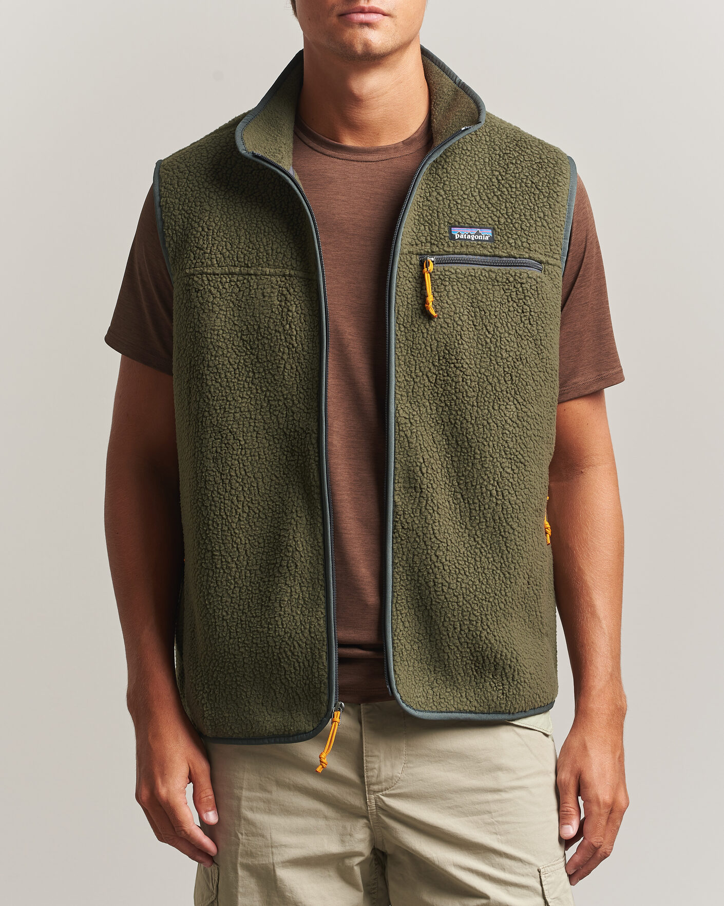 Herr | Västar | Patagonia | Retro Pile Vest Basin Green