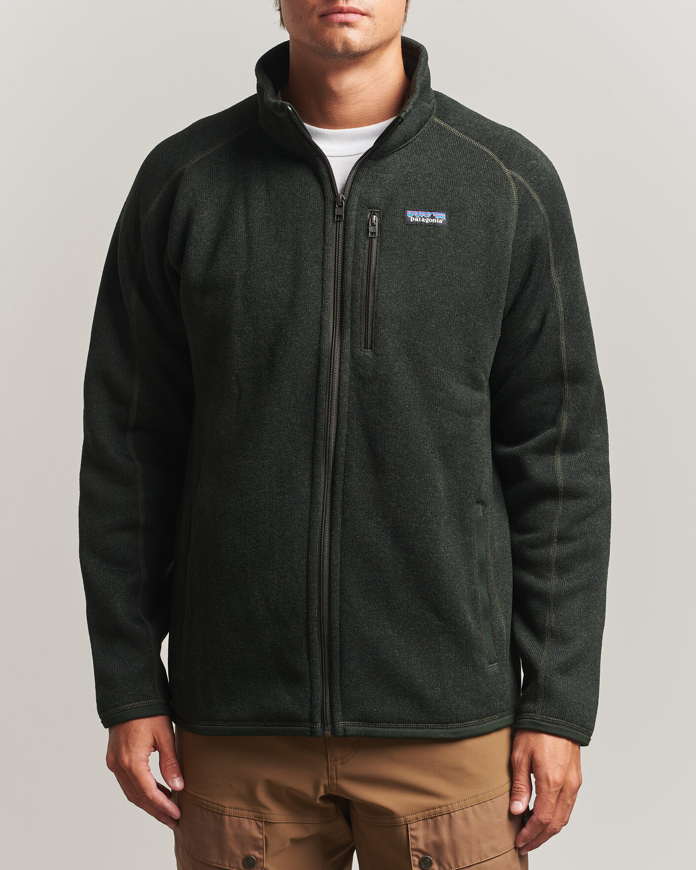 Herr | Tröjor | Patagonia | Better Sweater Jacket Old Growth Green