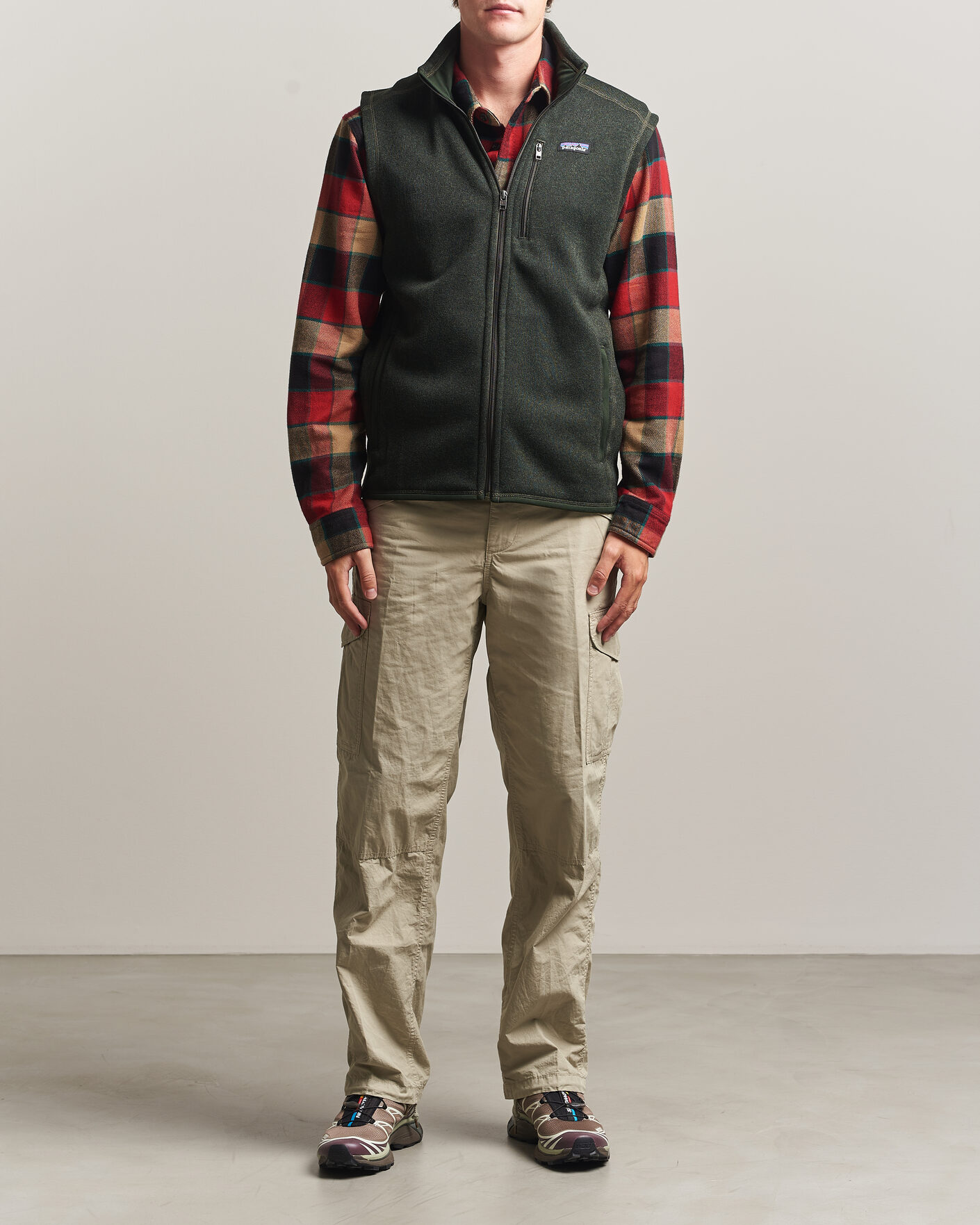 Herr | Västar | Patagonia | Better Sweater Vest Old Growth Green