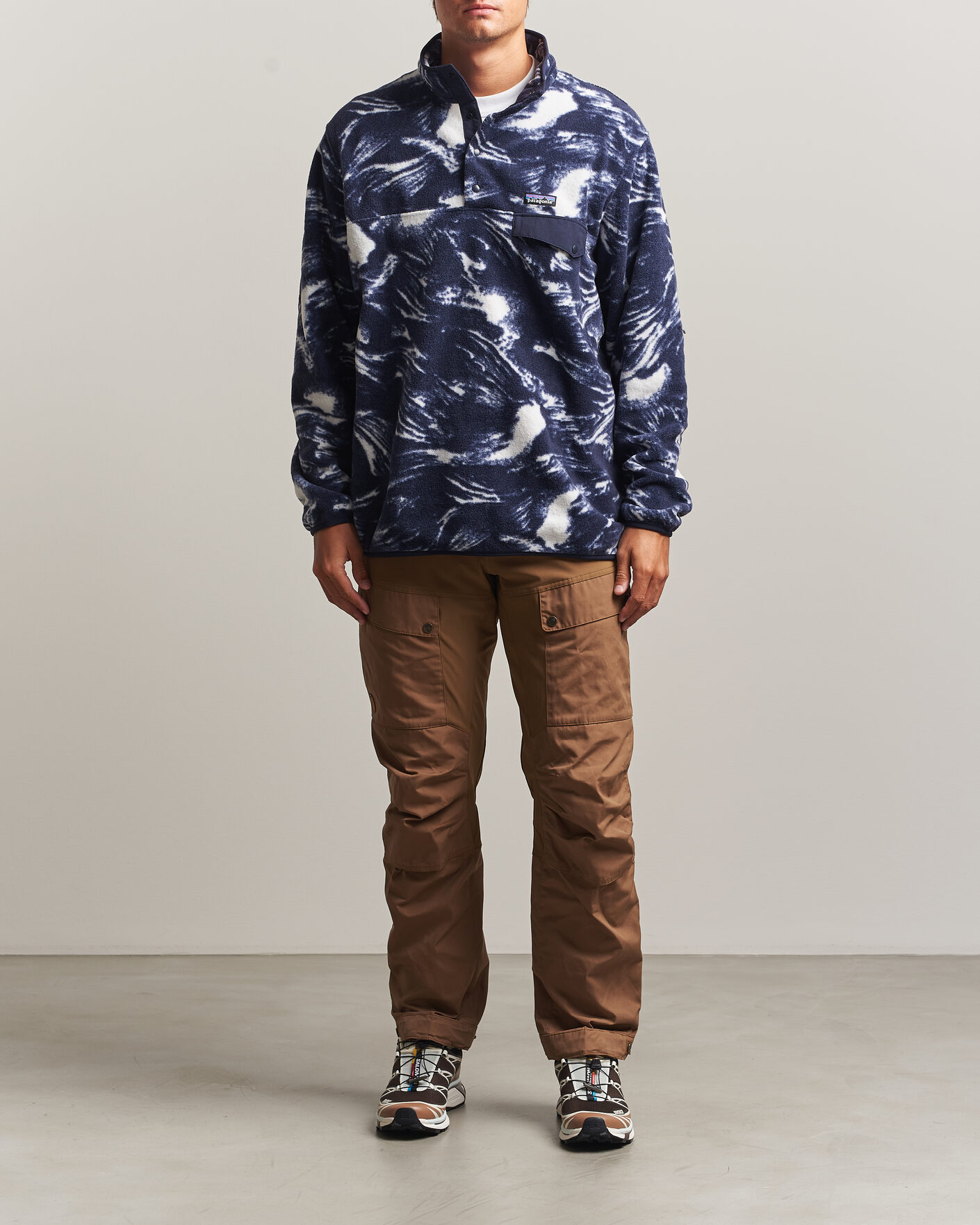 Herr | Tröjor | Patagonia | Synch Snap T Half Zip Fleece Polar Breeze