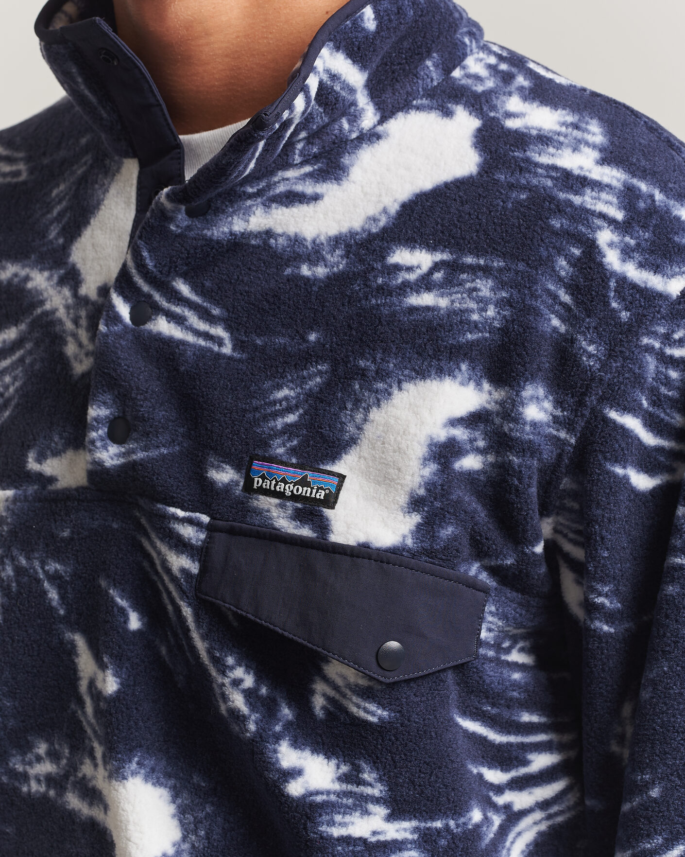 Herr | Tröjor | Patagonia | Synch Snap T Half Zip Fleece Polar Breeze