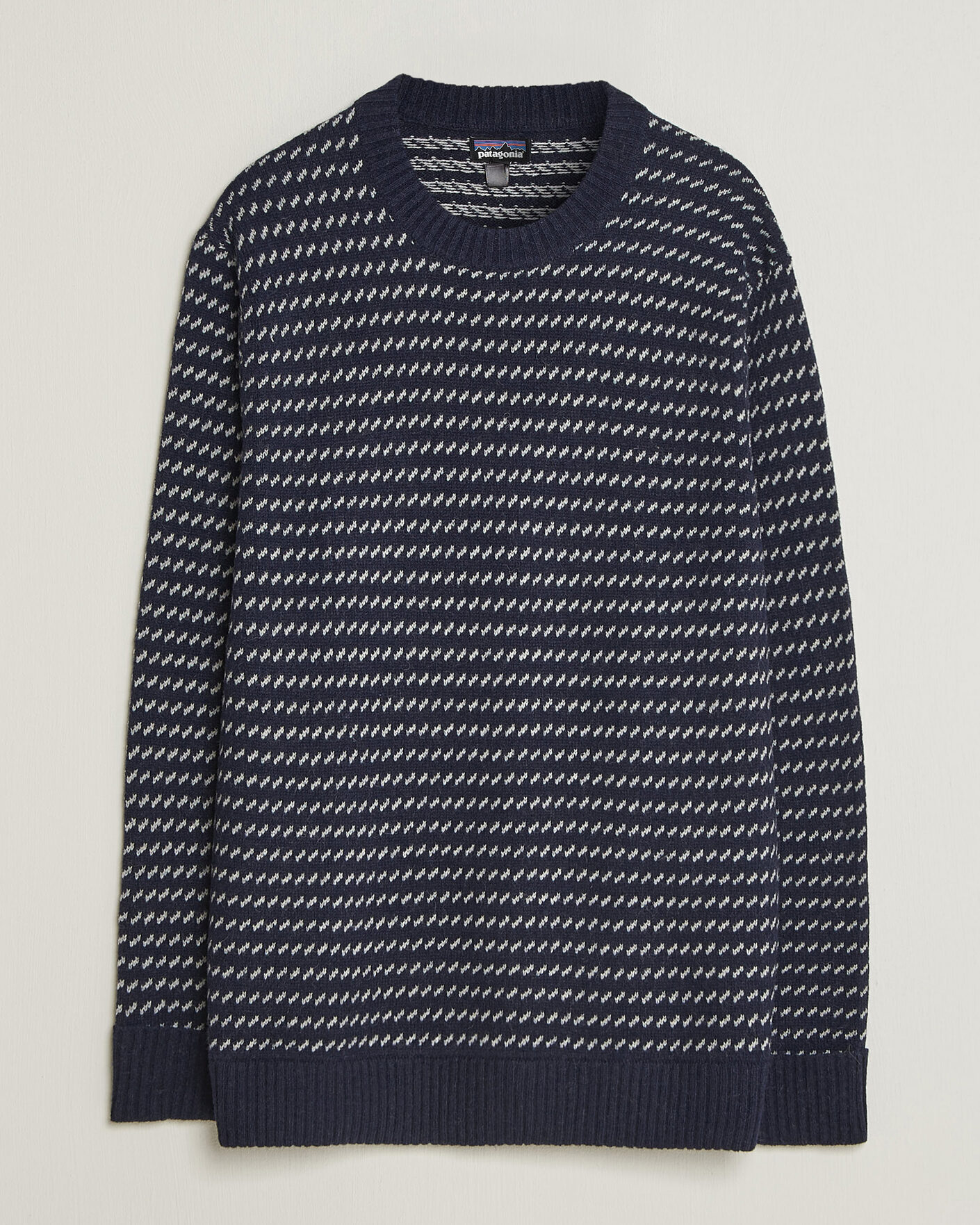 Herr | Tröjor | Patagonia | Recycled Wool Blend Sweater Classic Navy