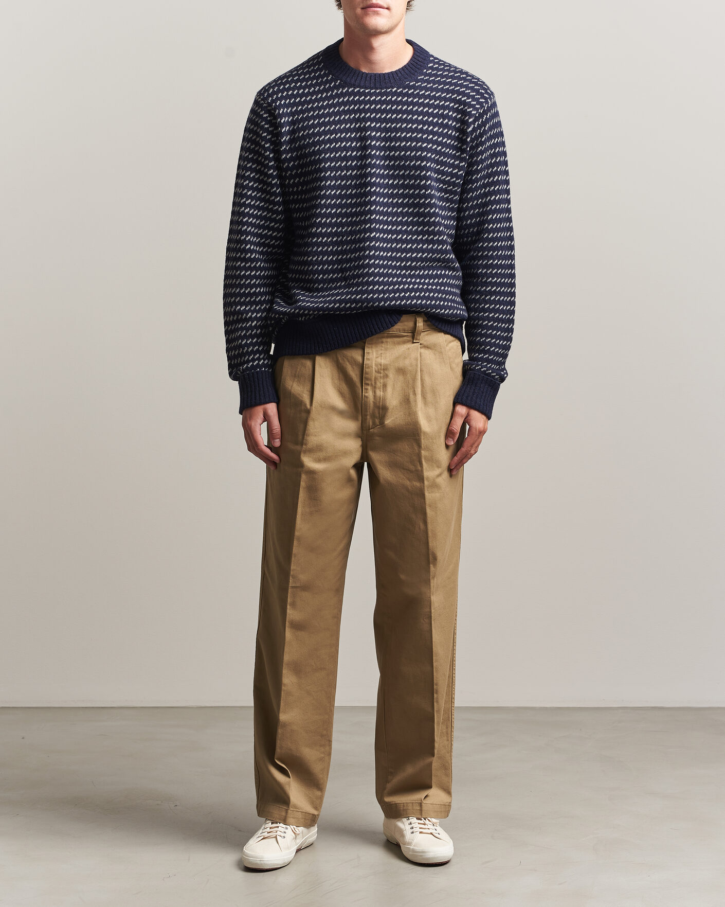 Herr | Tröjor | Patagonia | Recycled Wool Blend Sweater Classic Navy