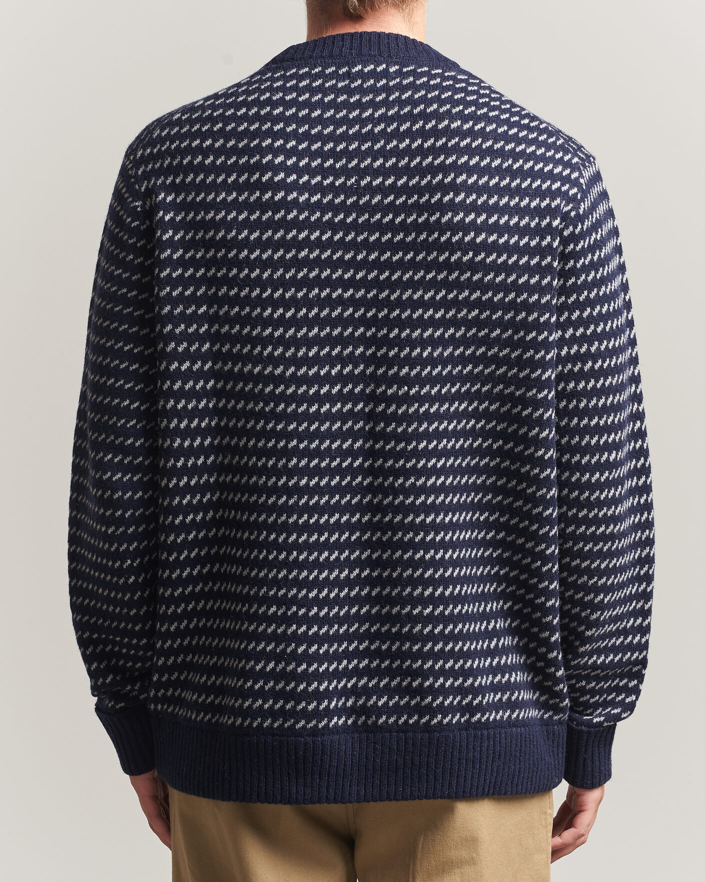 Herr | Tröjor | Patagonia | Recycled Wool Blend Sweater Classic Navy