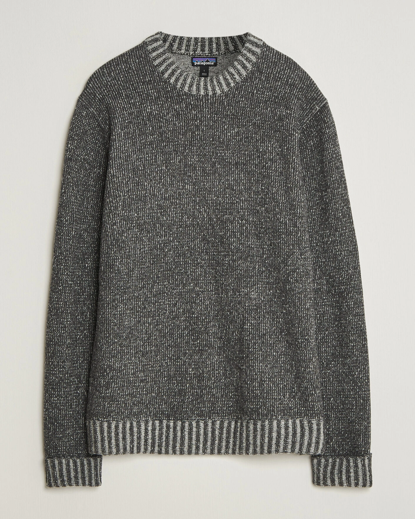 Herr | Tröjor | Patagonia | Recycled Wool Blend Sweater Marlie Forge Grey