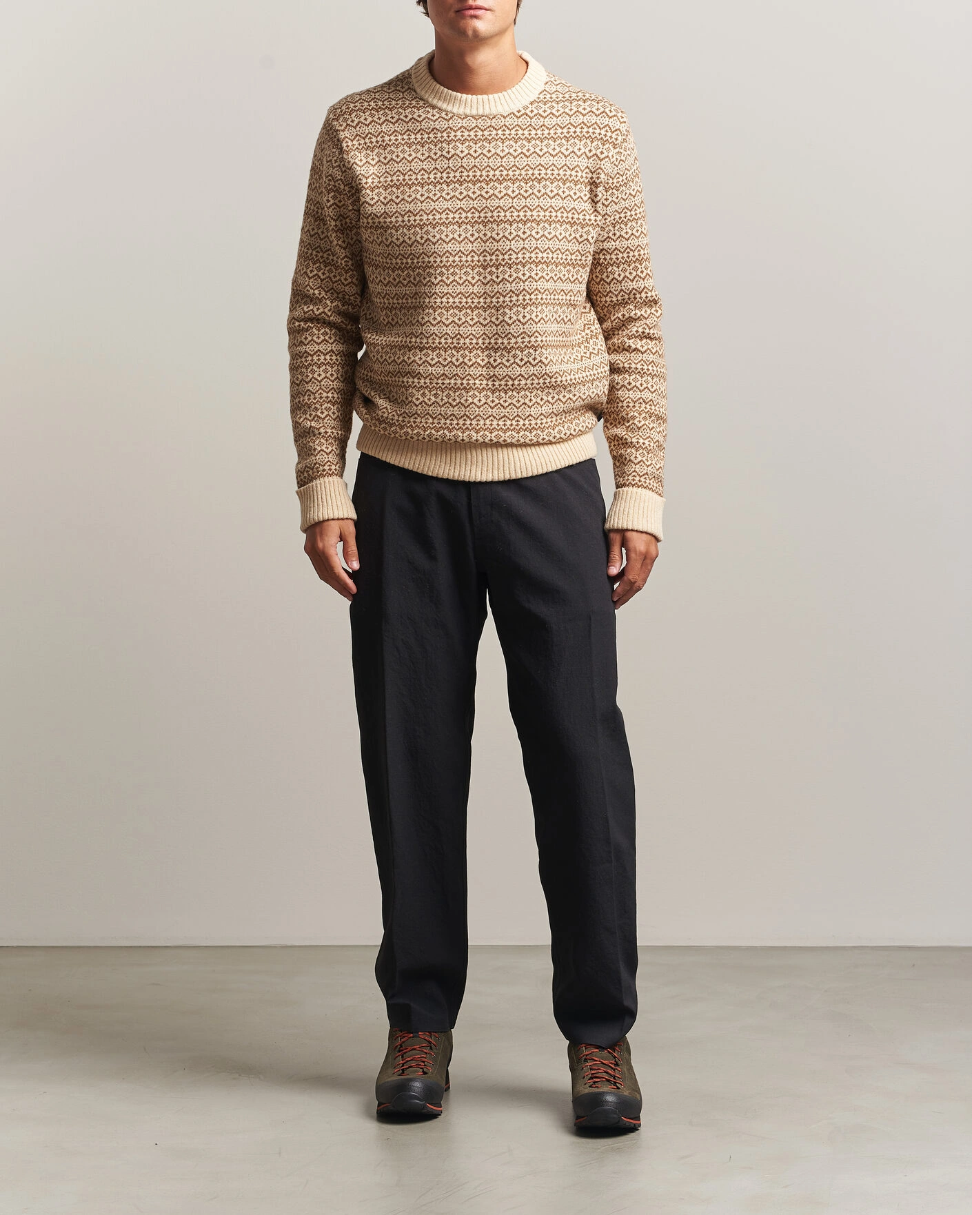 Herr | Tröjor | Patagonia | Recycled Wool Blend Sweater Snow Squail Natural