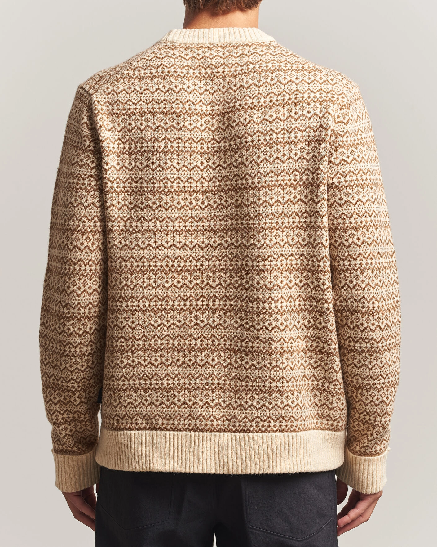 Herr | Tröjor | Patagonia | Recycled Wool Blend Sweater Snow Squail Natural