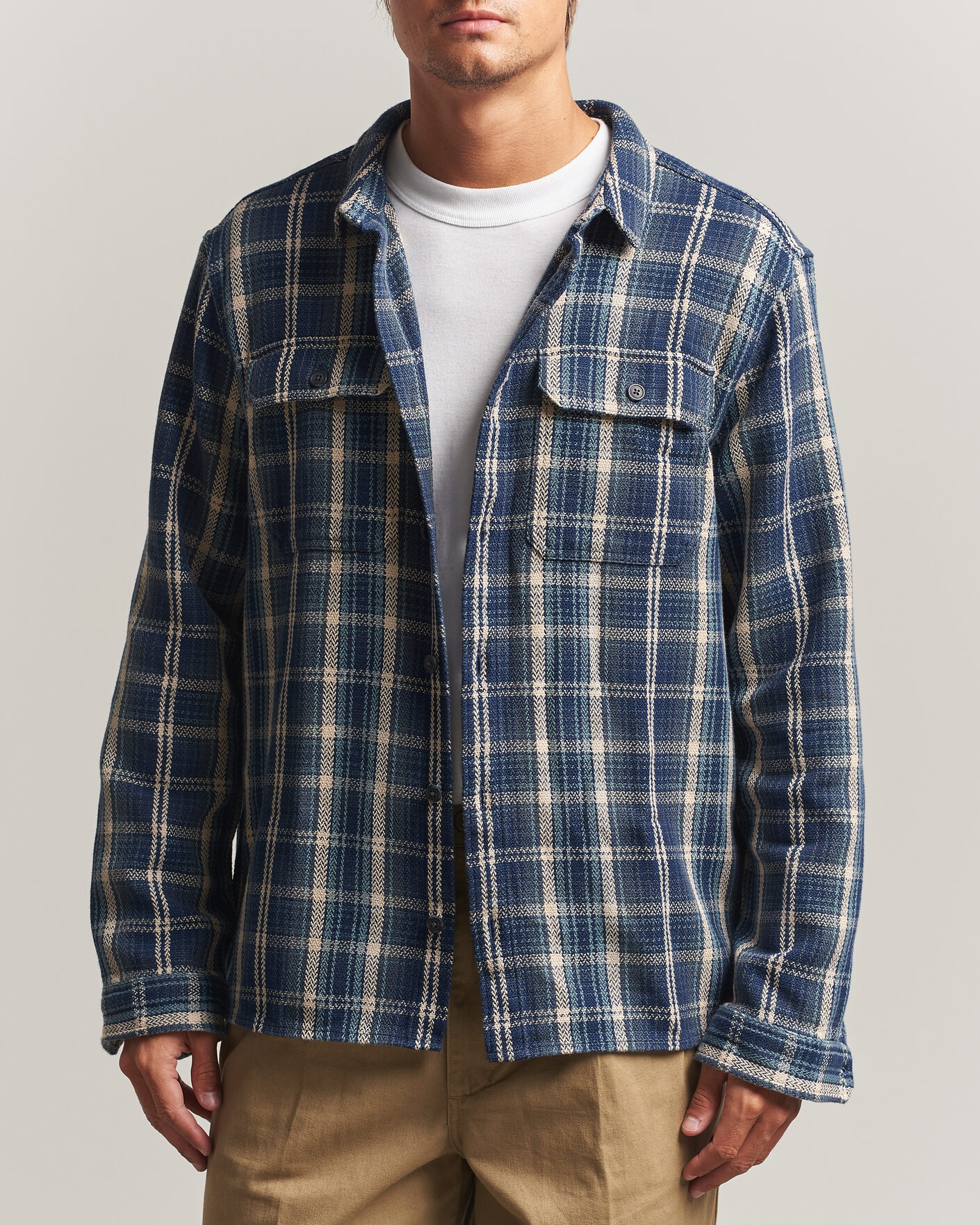 Herr | Skjortor | Patagonia | Fjord Loft Shirt Slorstice New Navy