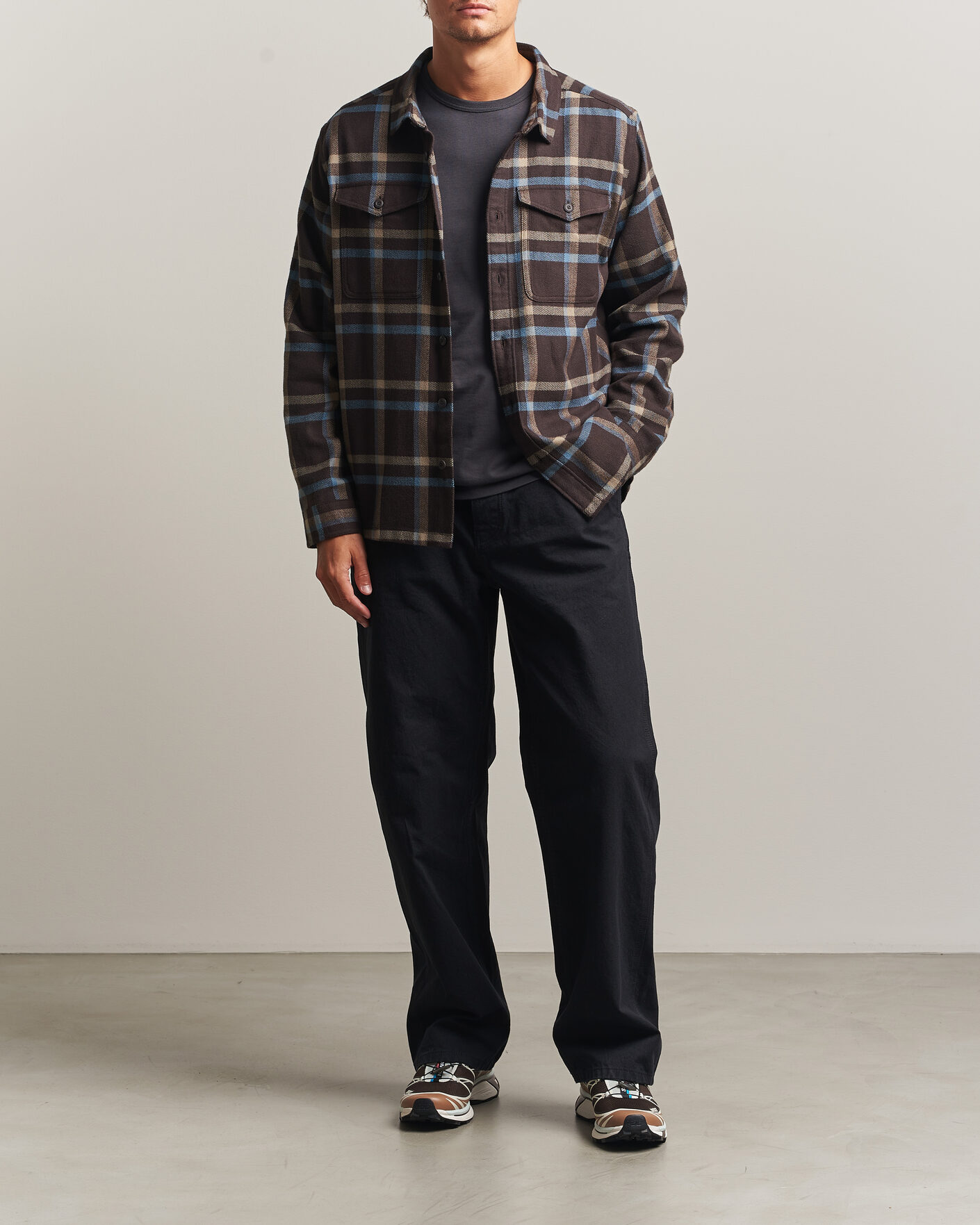 Herr | Skjortor | Patagonia | Fjord Flannel Shirt Den Brown