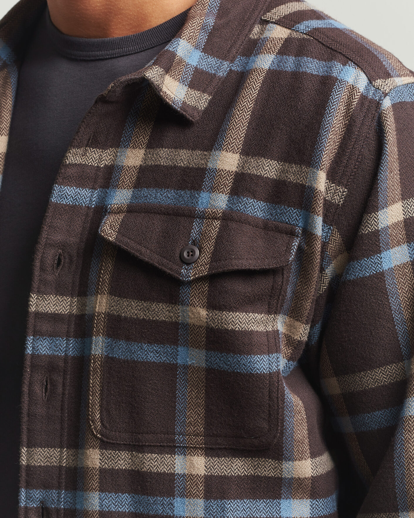 Herr | Skjortor | Patagonia | Fjord Flannel Shirt Den Brown