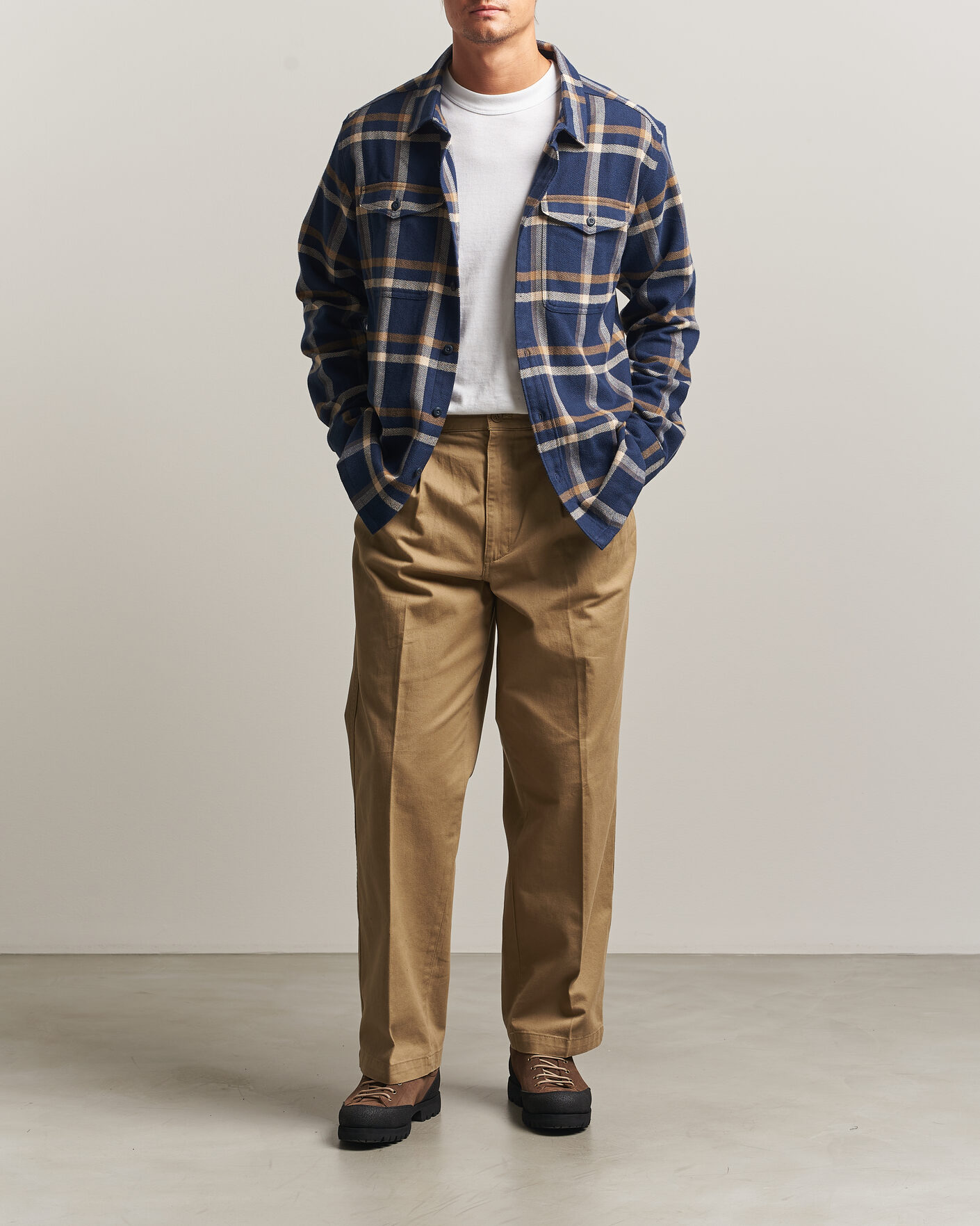 Herr | Skjortor | Patagonia | Fjord Flannel Shirt New Navy