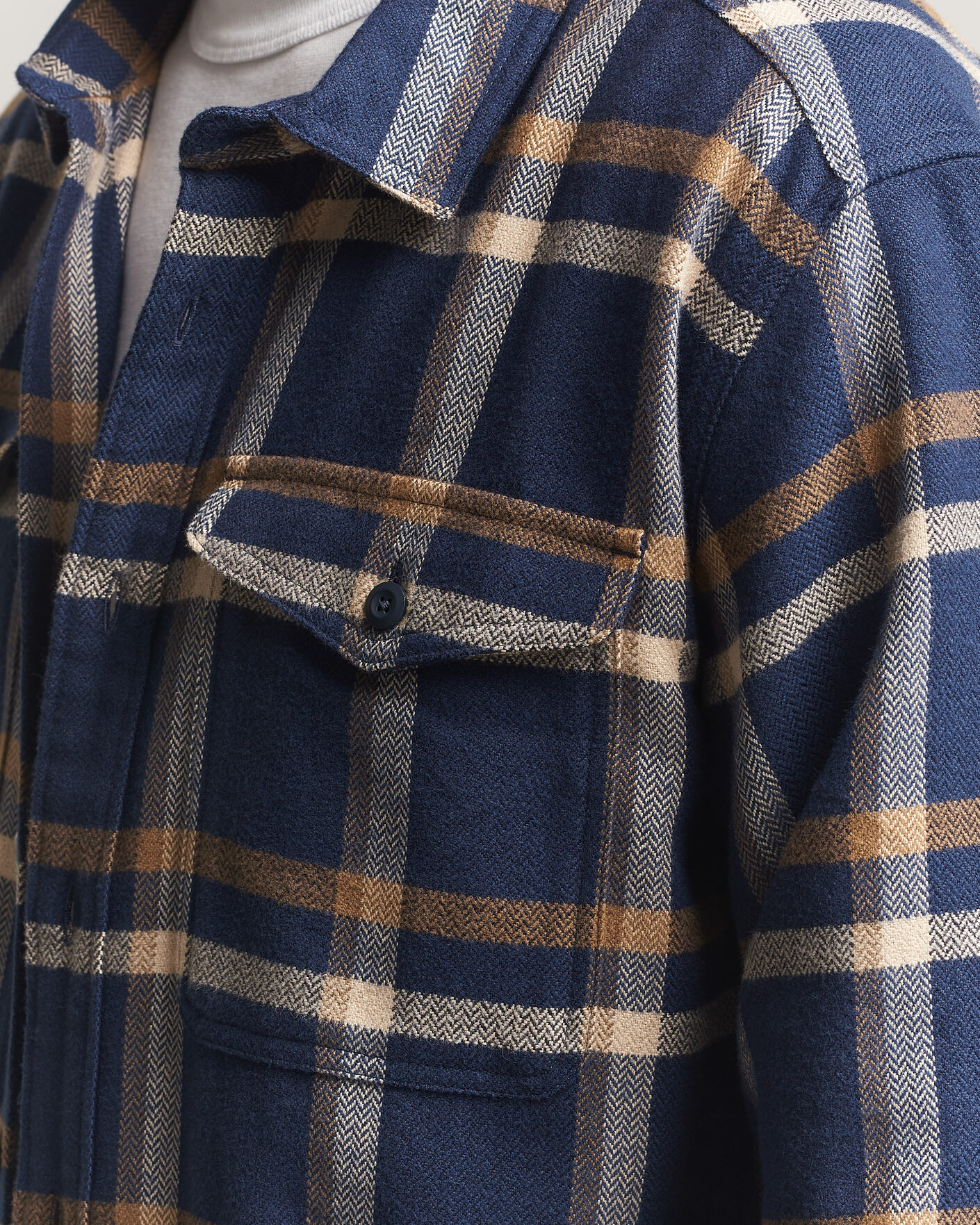 Herr | Skjortor | Patagonia | Fjord Flannel Shirt New Navy